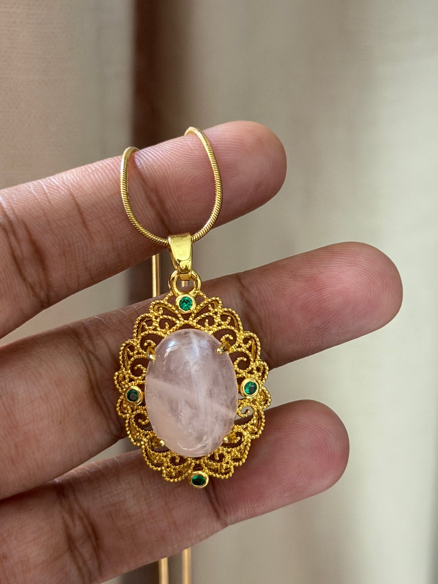 Rosalind Medallion Necklace