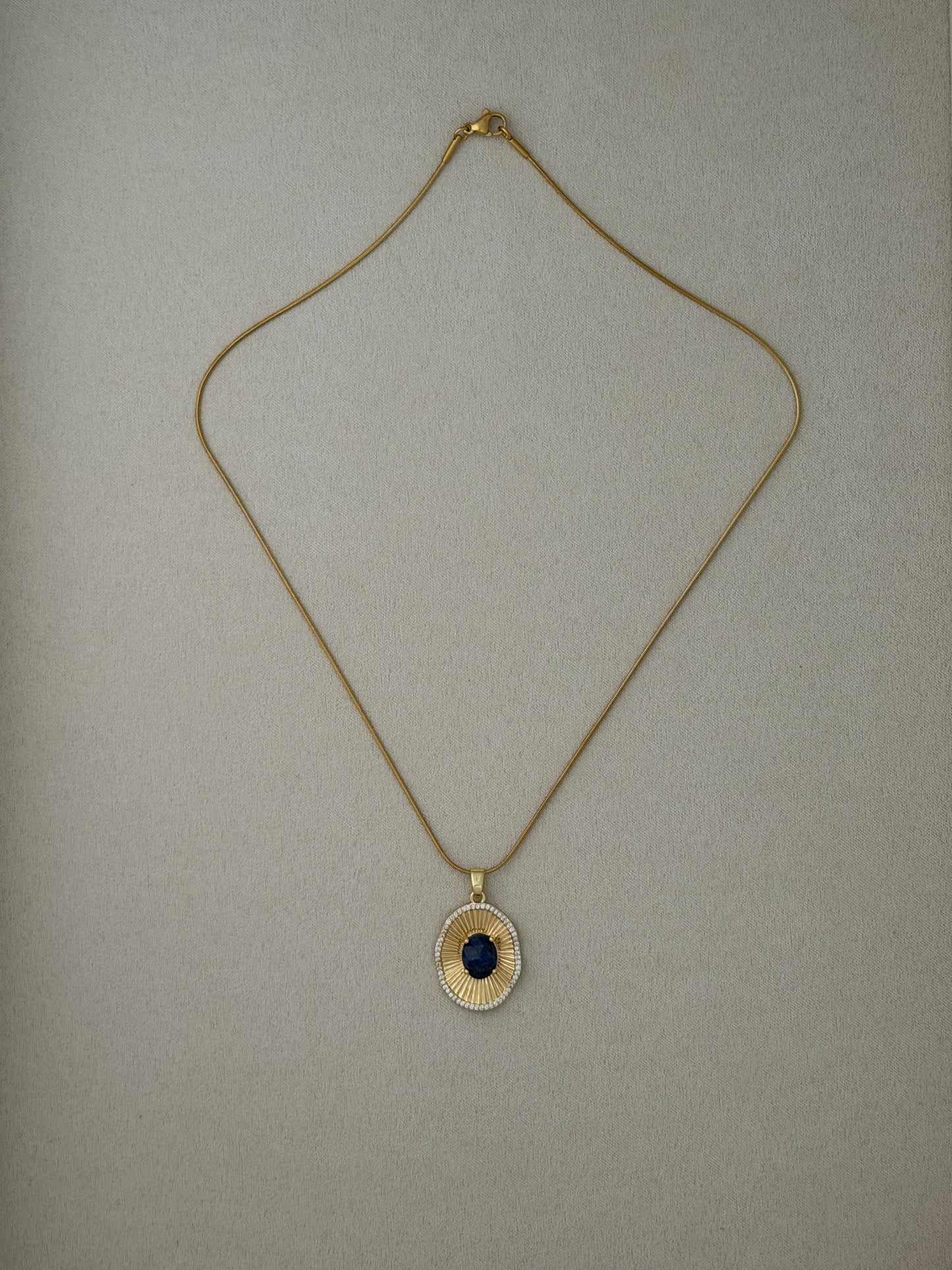 Helios Lapis Necklace