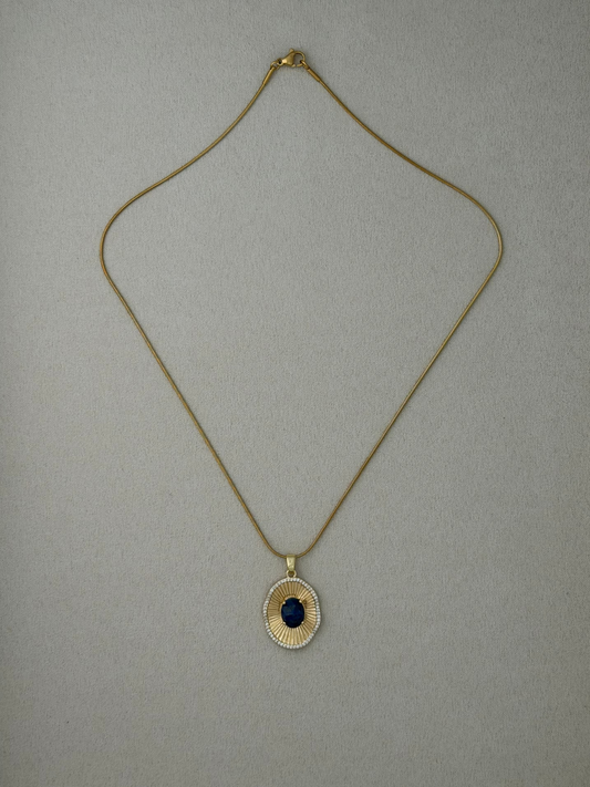 Helios Lapis Necklace