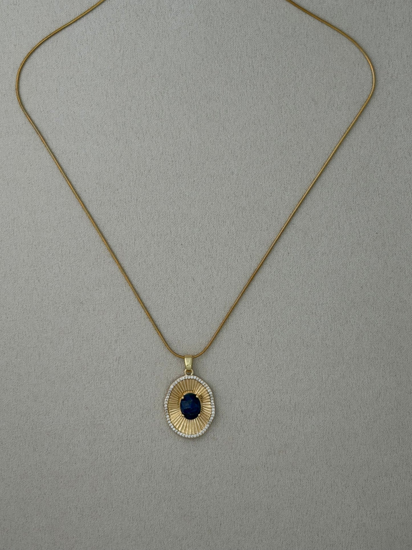 Helios Lapis Necklace