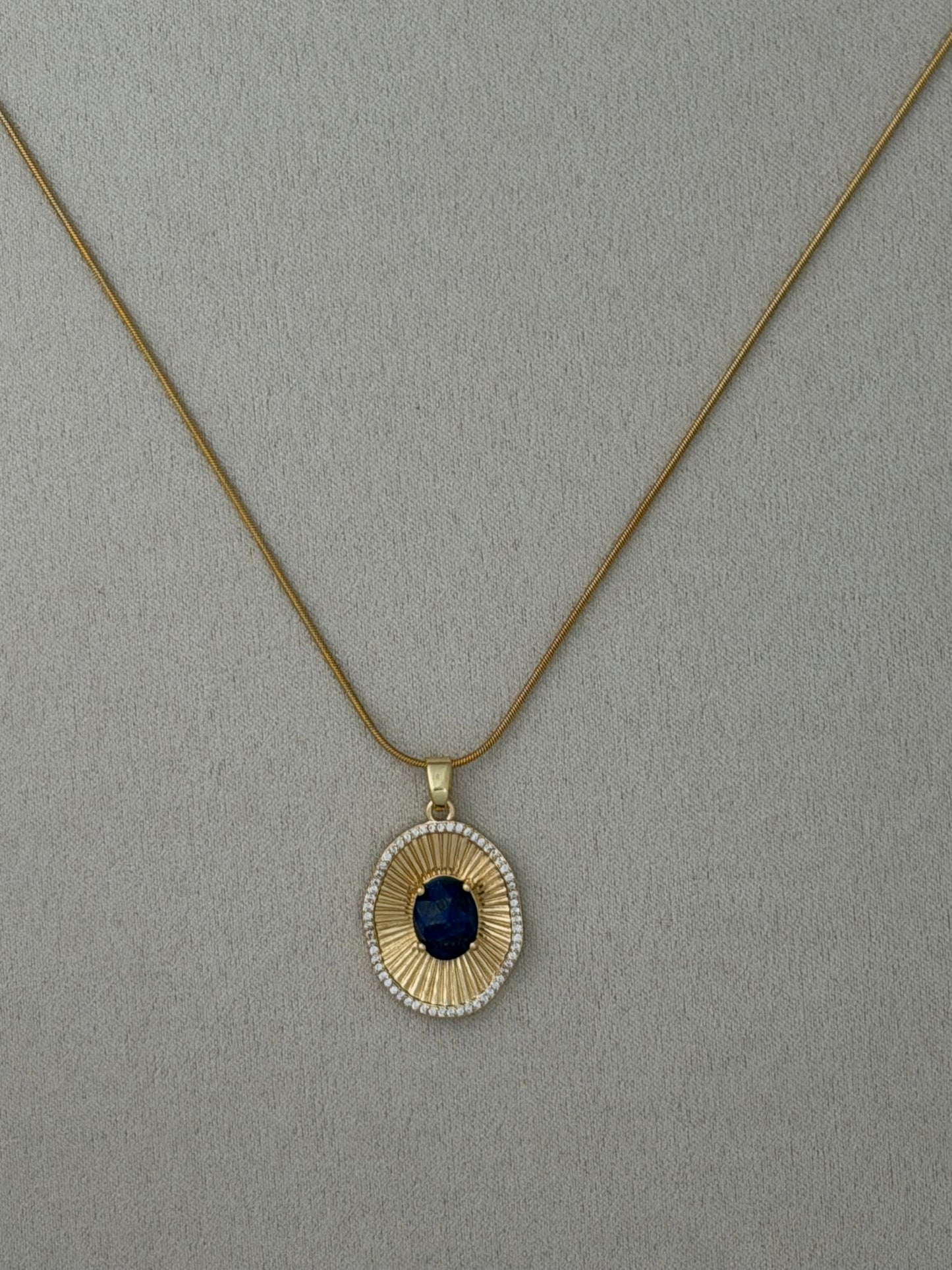 Helios Lapis Necklace