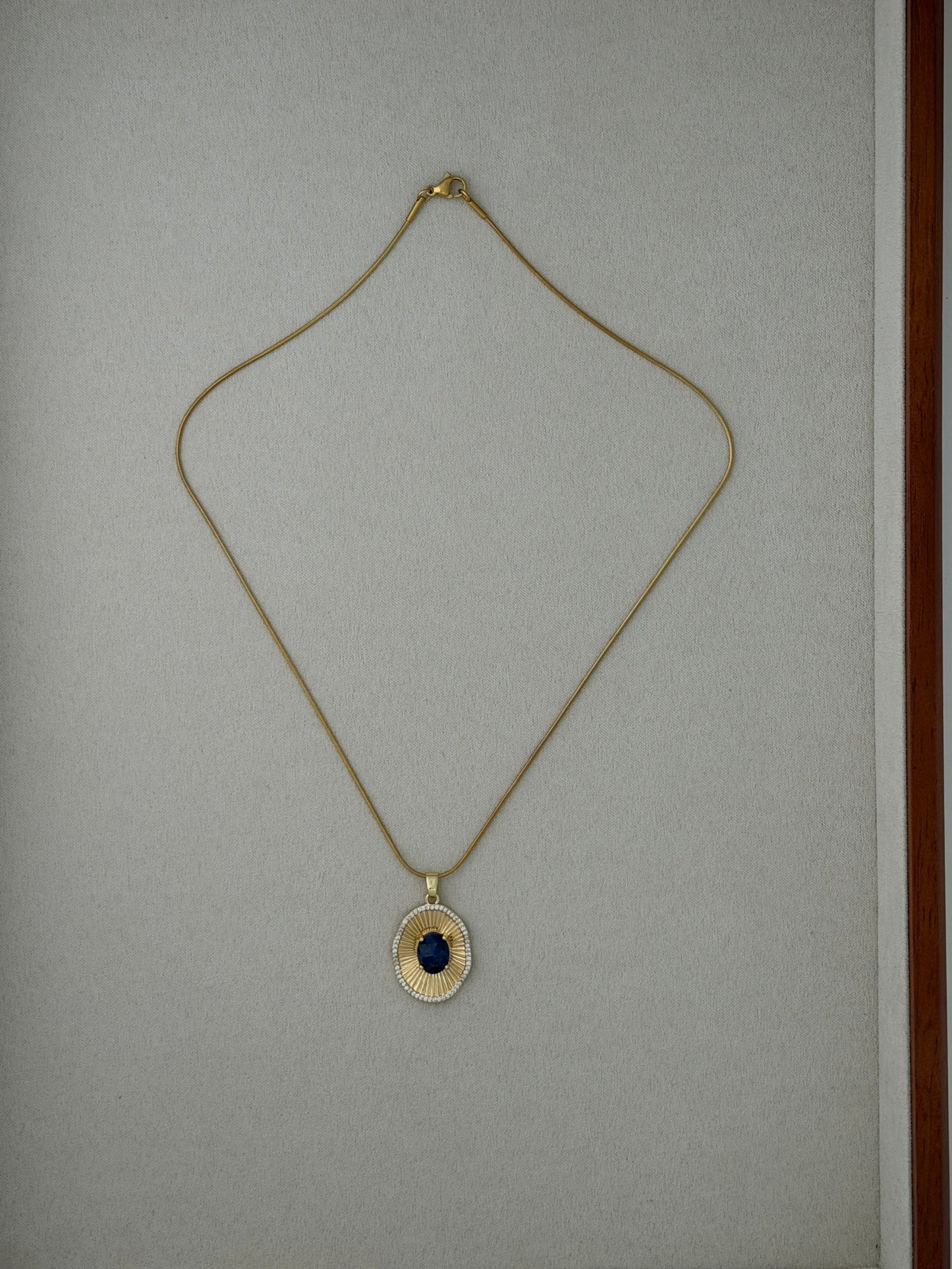Helios Lapis Necklace