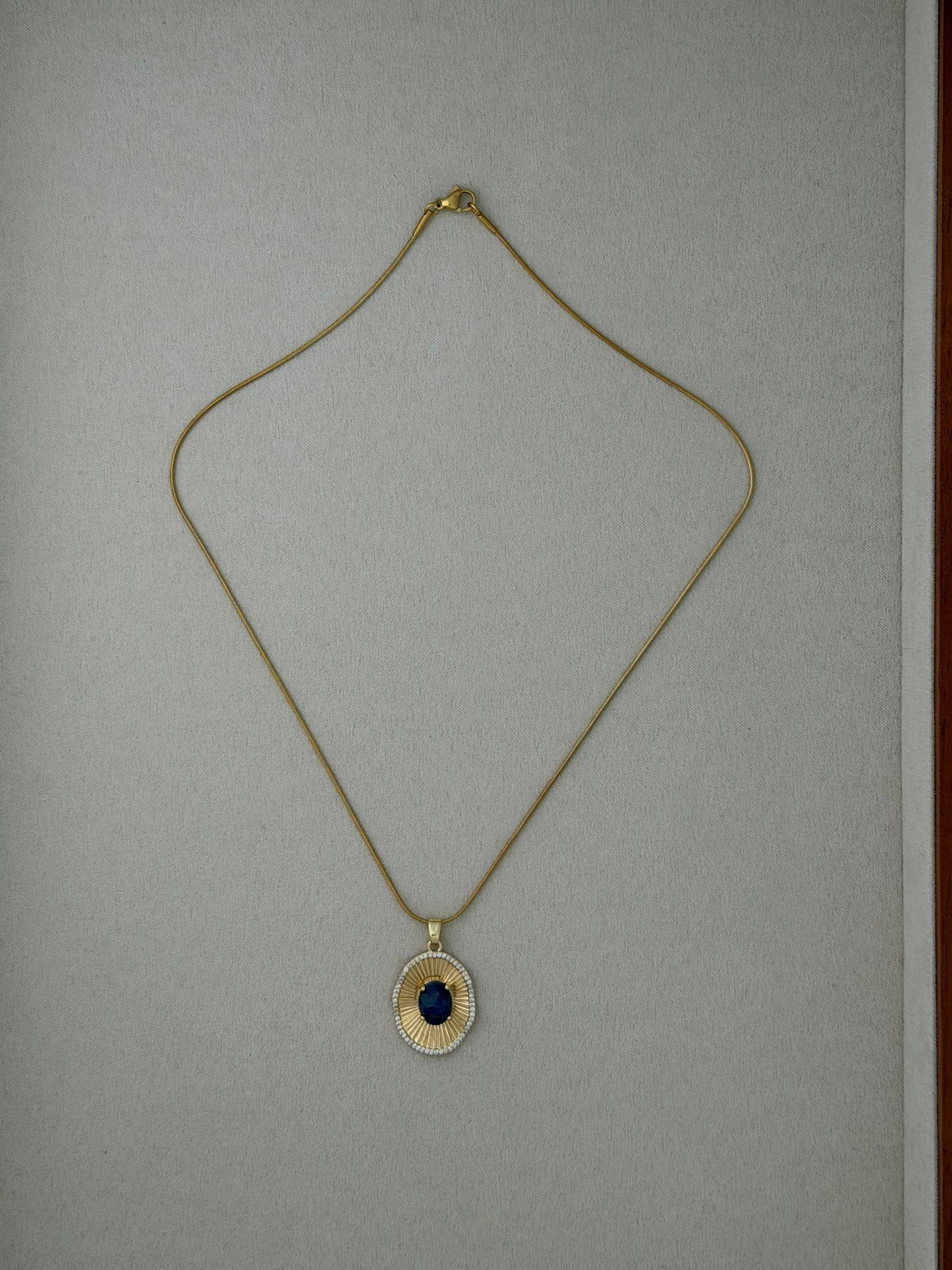 Helios Lapis Necklace