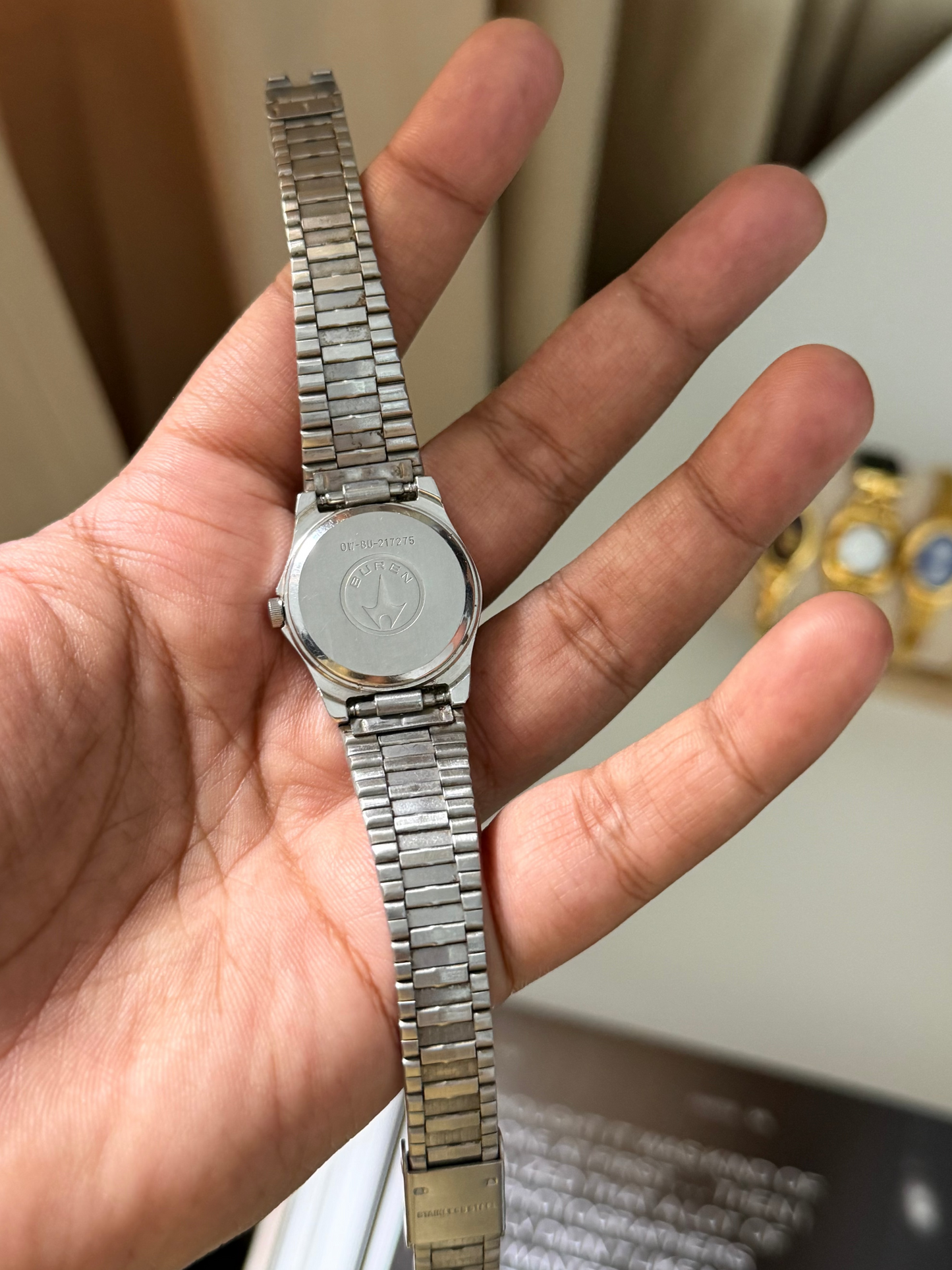 Vintage Buren Quartz Watch