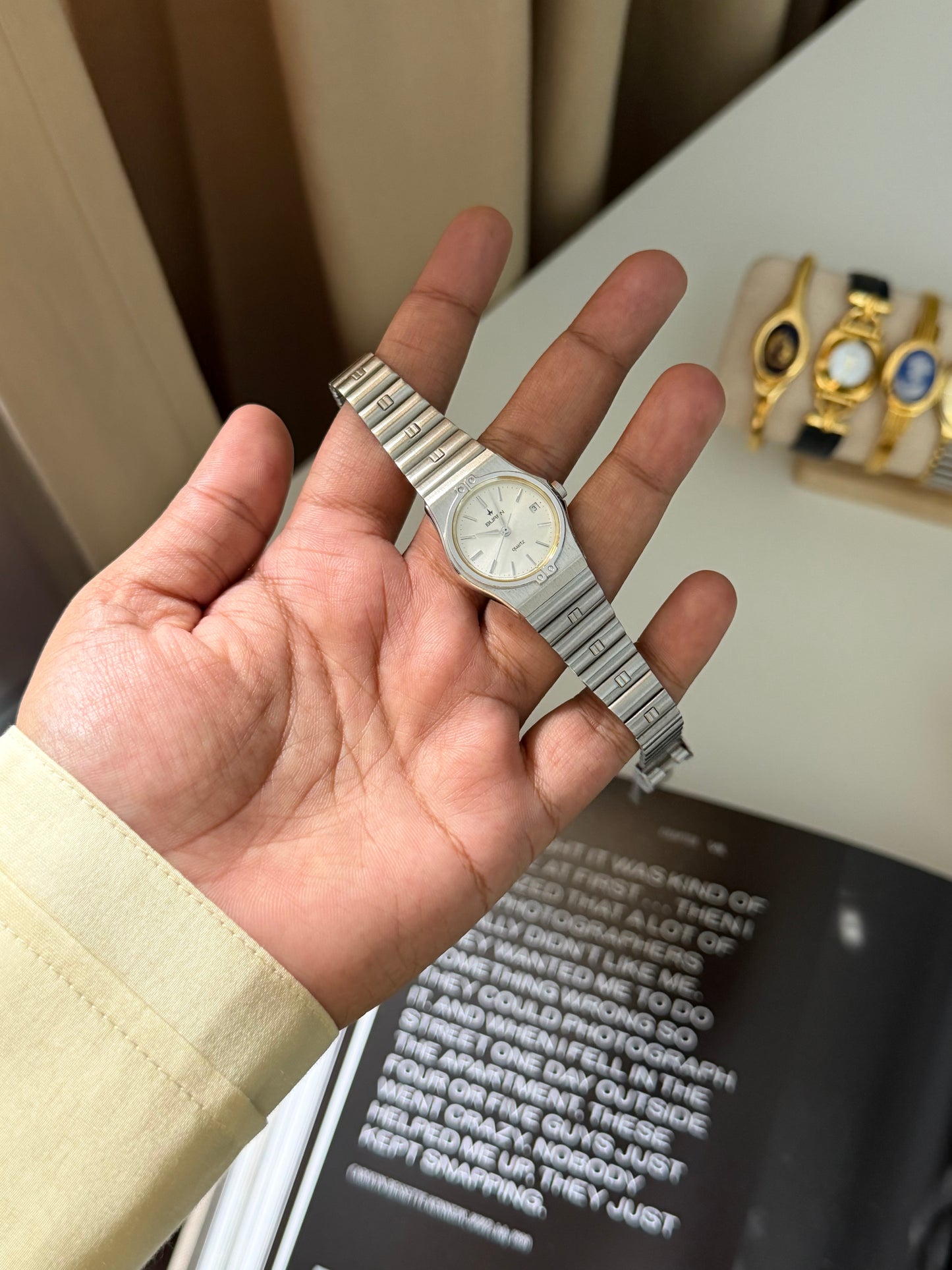 Vintage Buren Quartz Watch