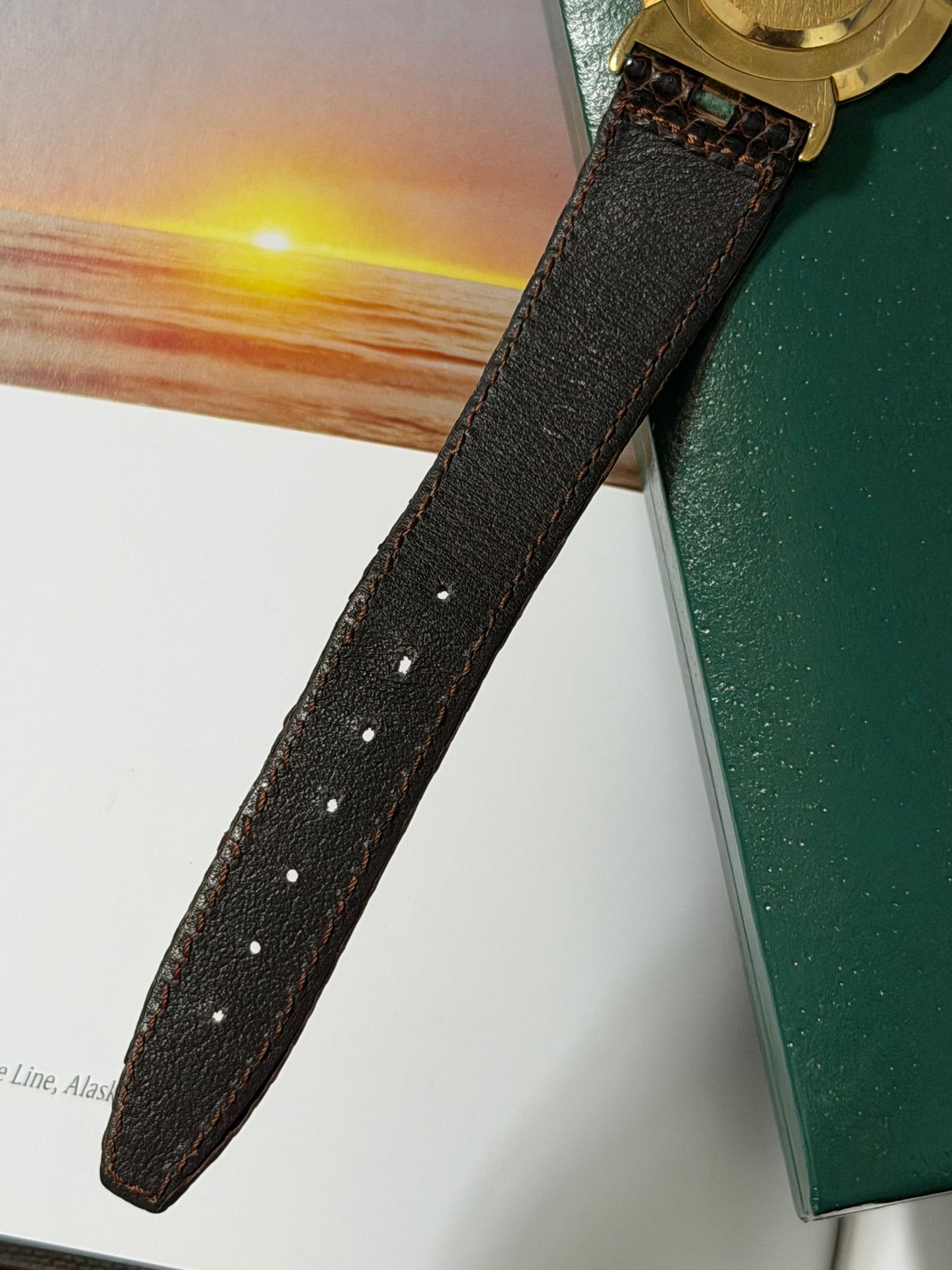 Vintage Gucci 3400M Quartz Watch With Original Strap & Box