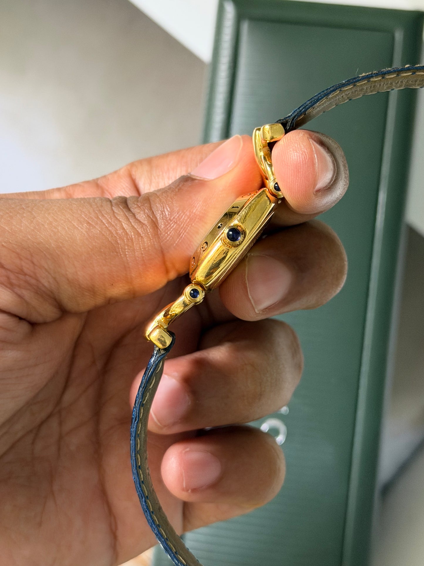 Vintage Gucci 6300L Horsebit Watch With Original Strap & Box