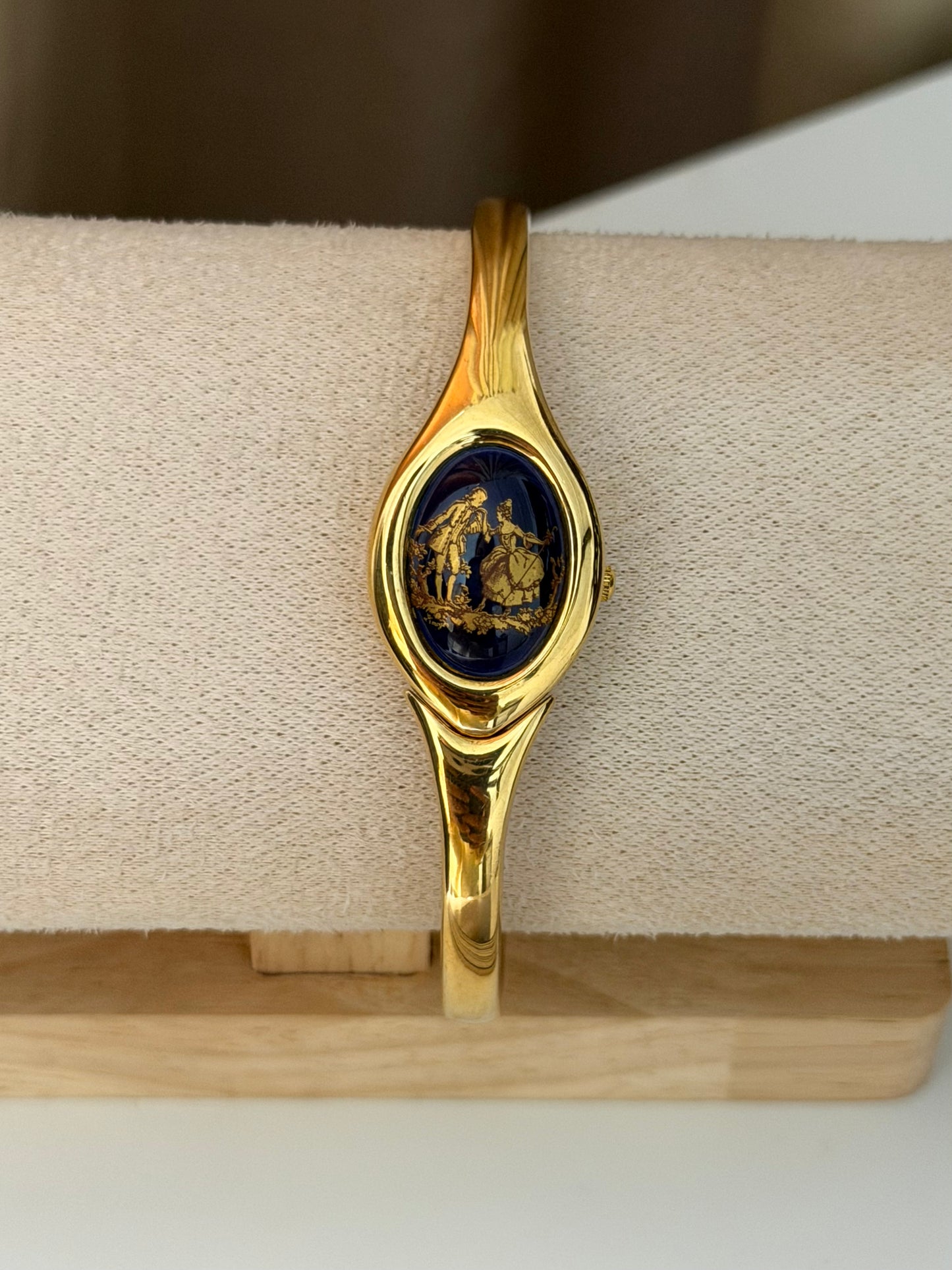 Super Rare Limoges Hidden-Dial Vintage Watch