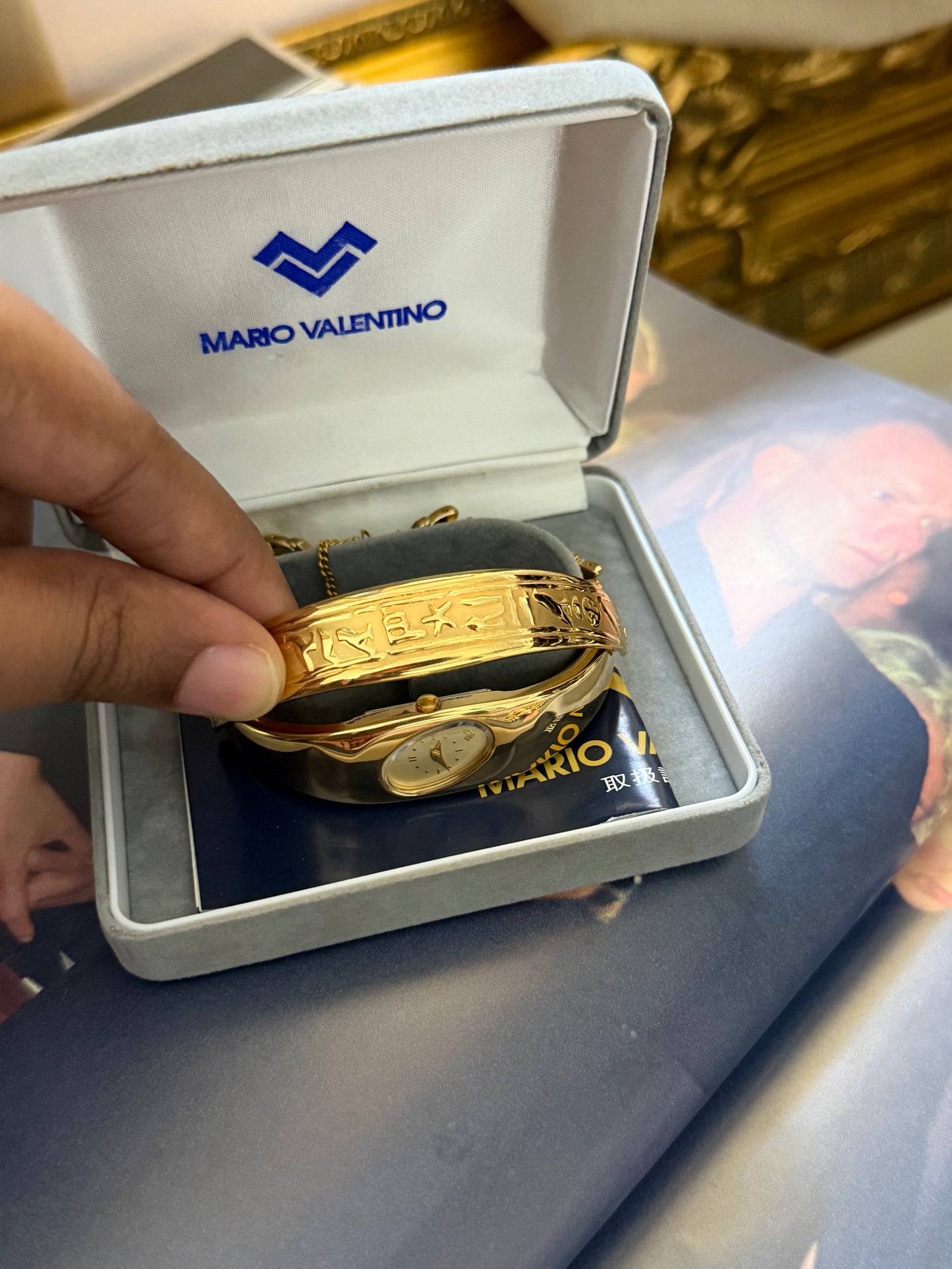 Vintage Mario Valentino Peekaboo Watch
