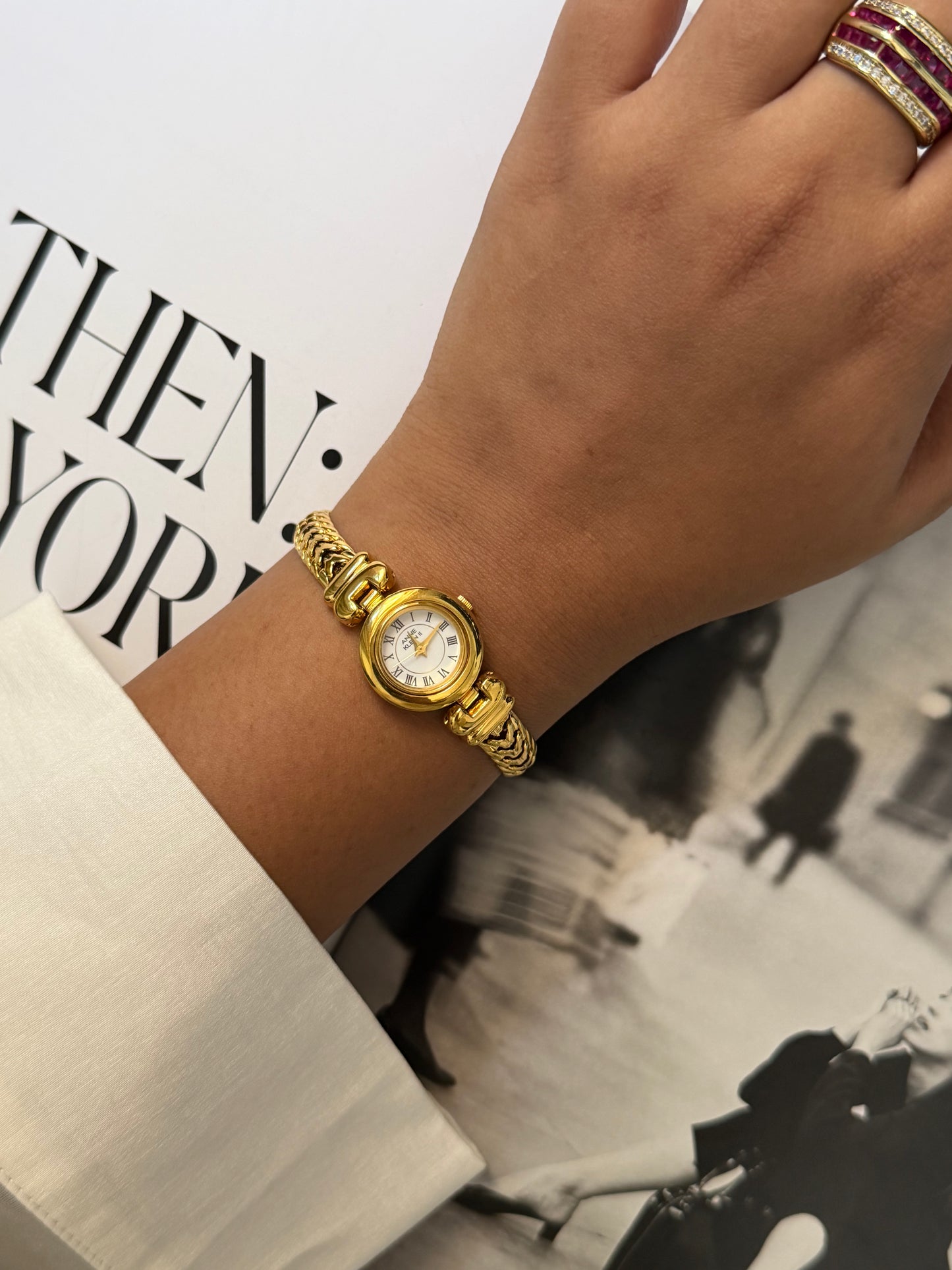 Vintage Anne Klein Interchangeable Bezel Watch