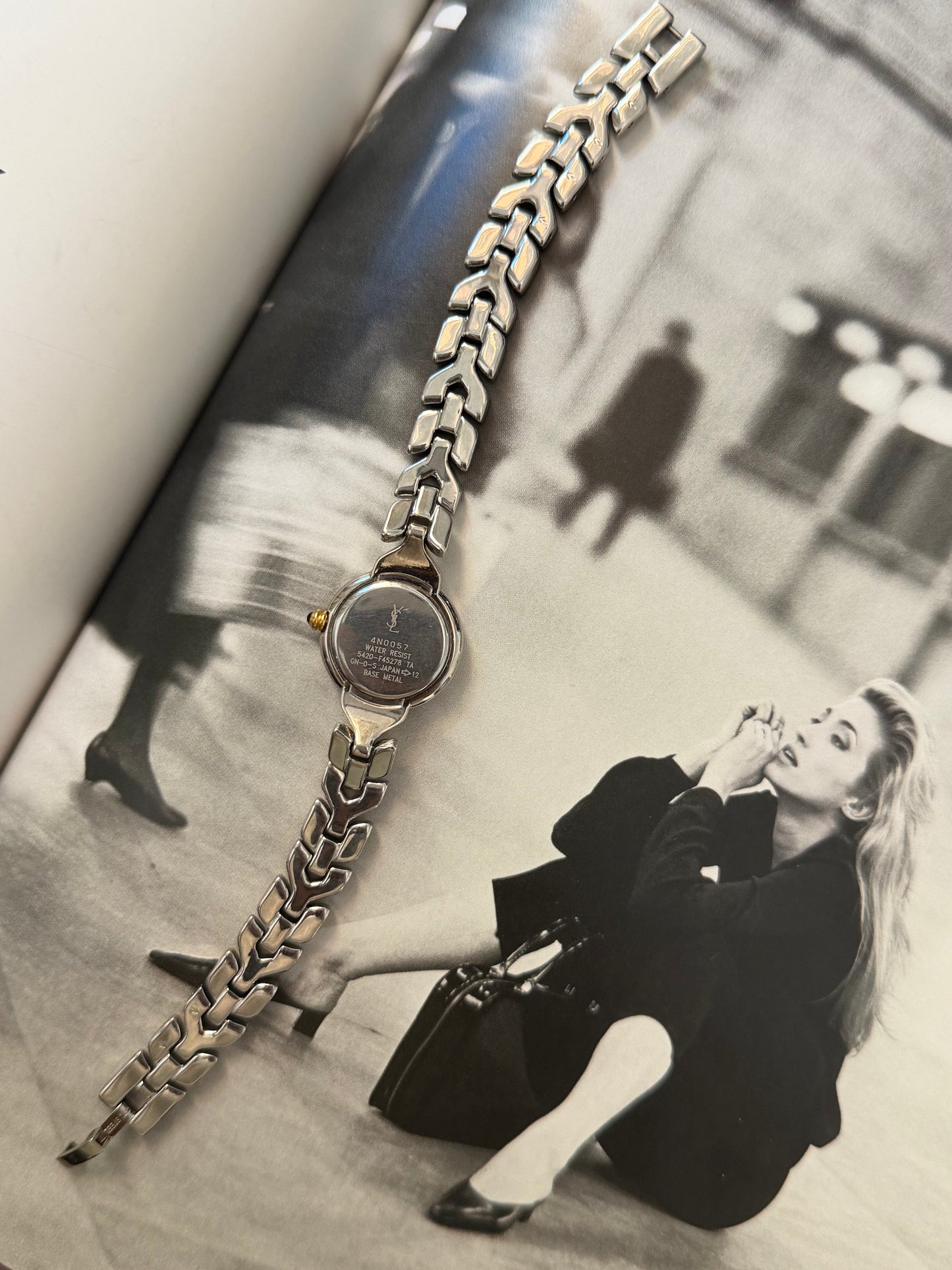 Vintage YSL Two-Tone Watch