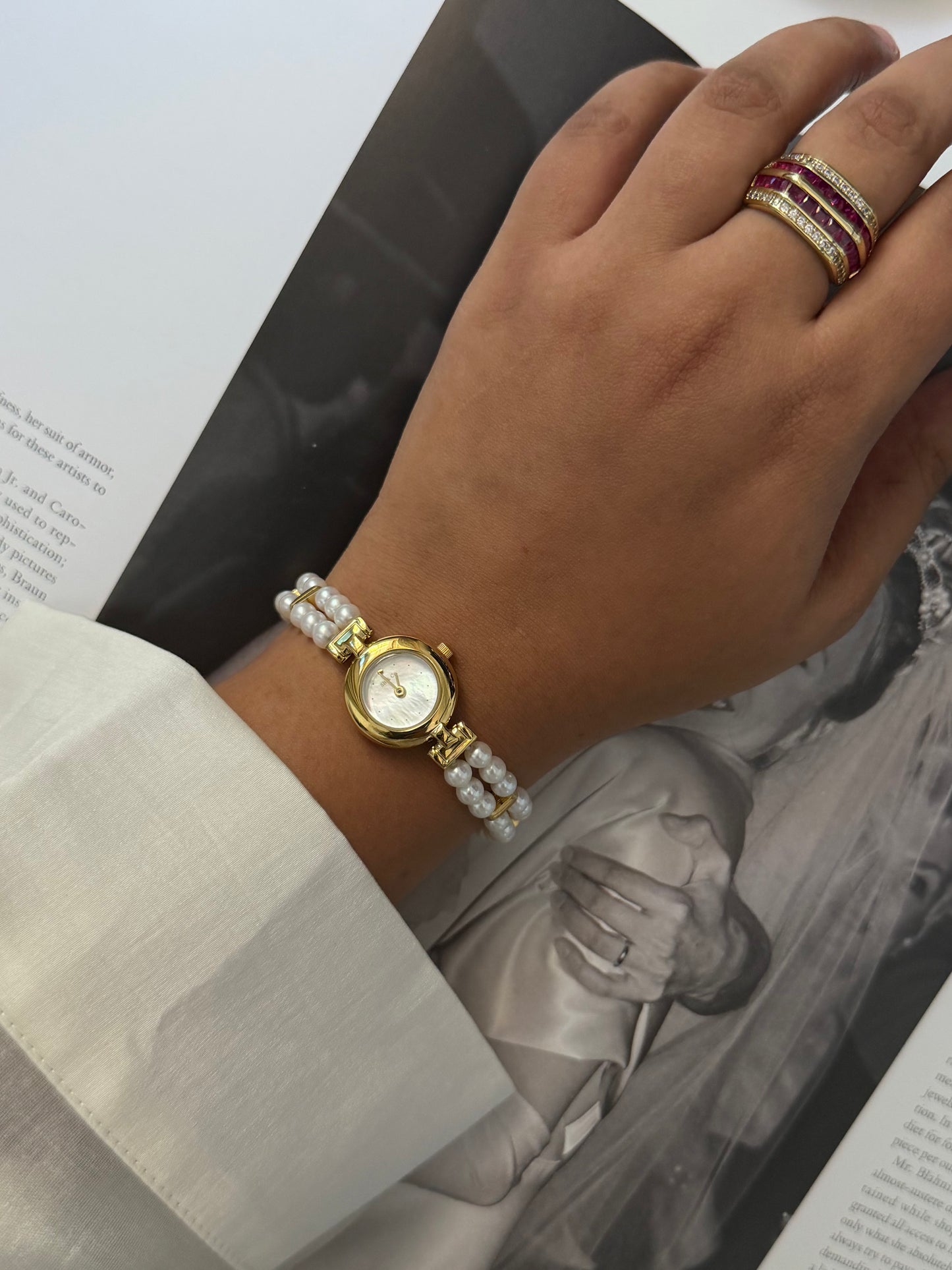 The Heritage Freshwater Pearl Watch