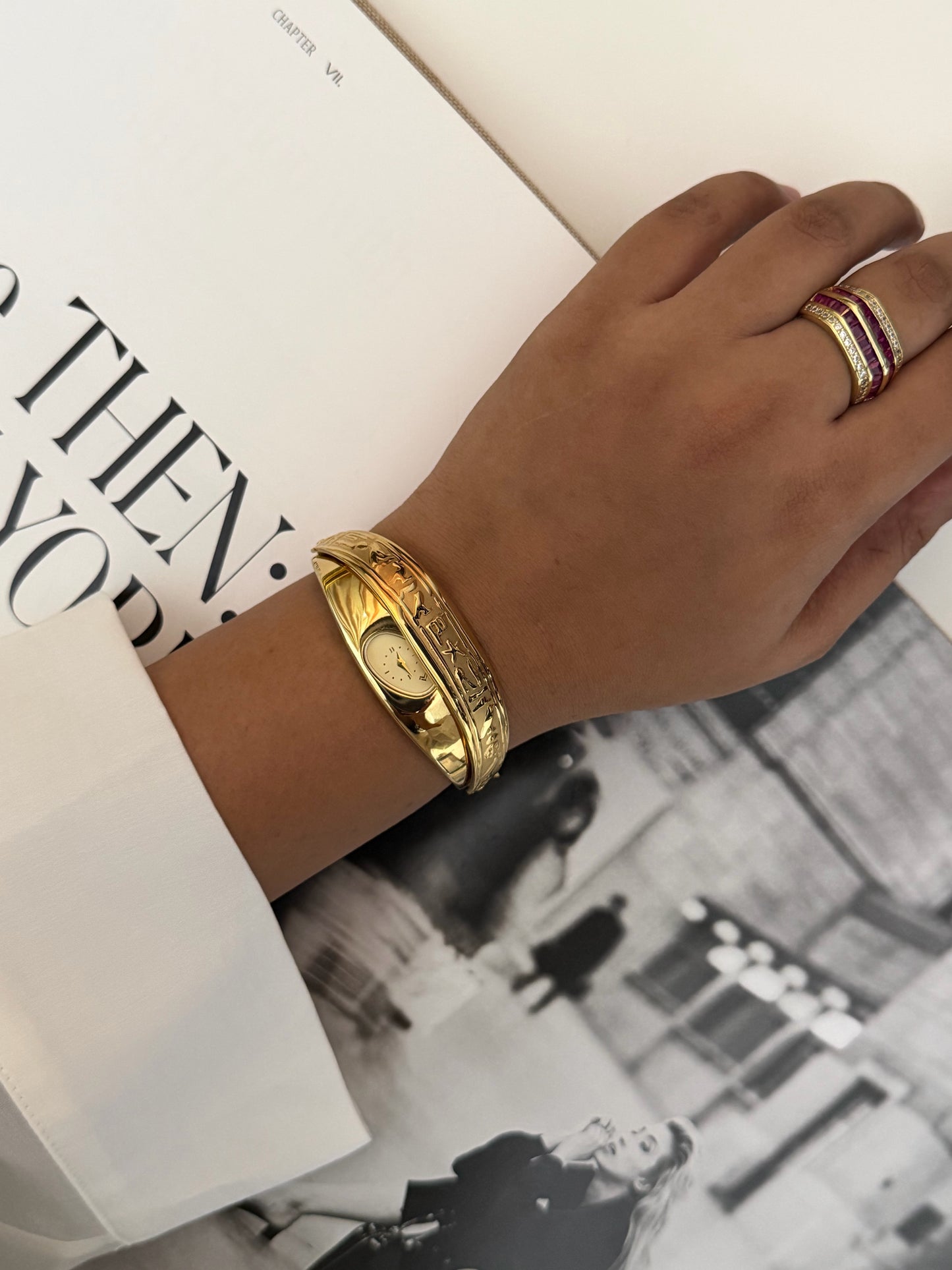 Vintage Mario Valentino Peekaboo Watch