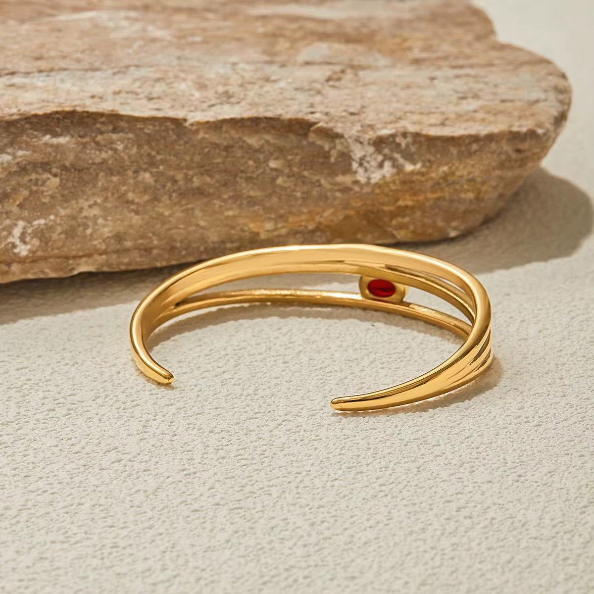 Crimson Heir Cuff Bracelet