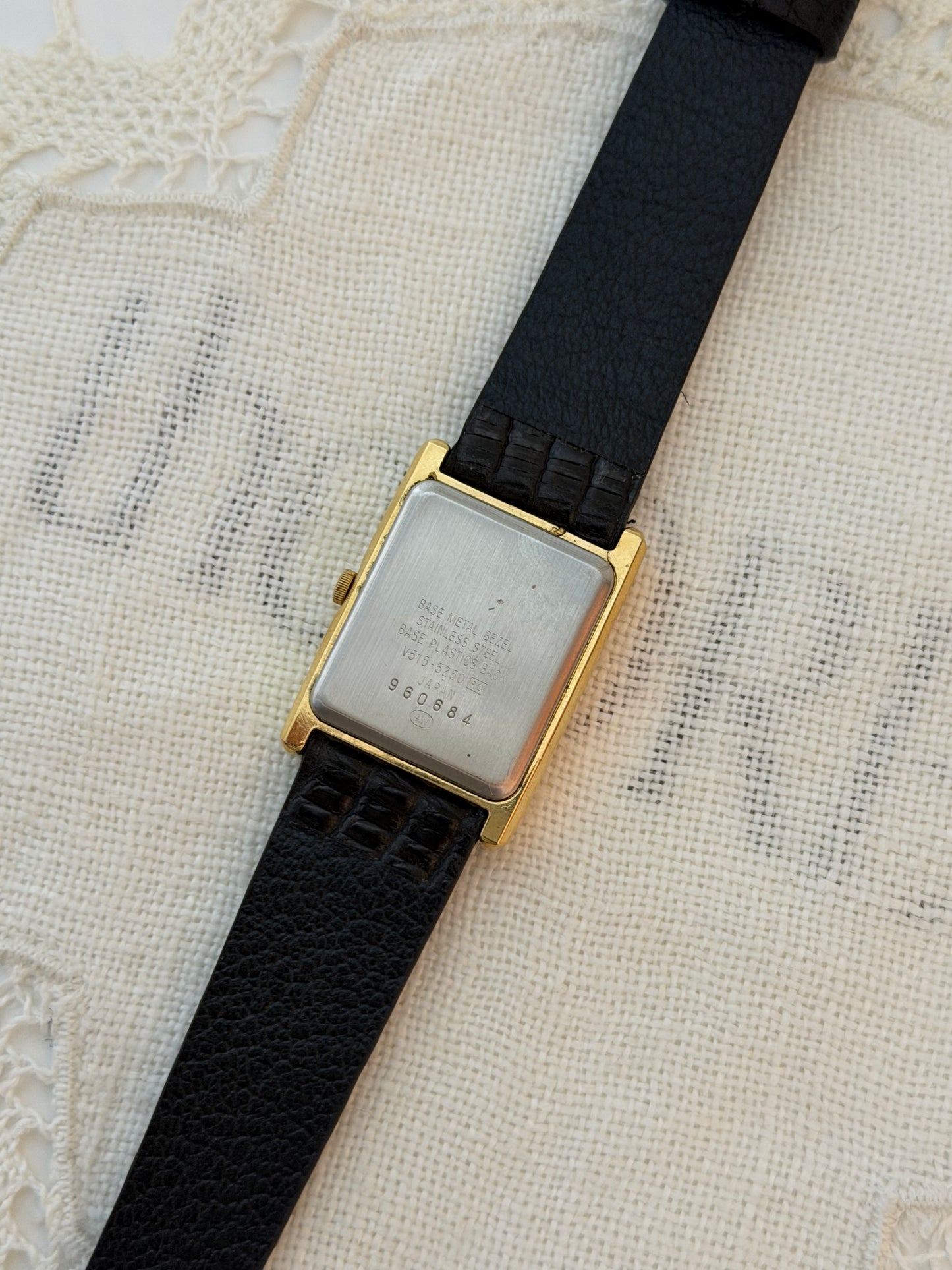 Vintage CURRENT Quartz Tank Watch