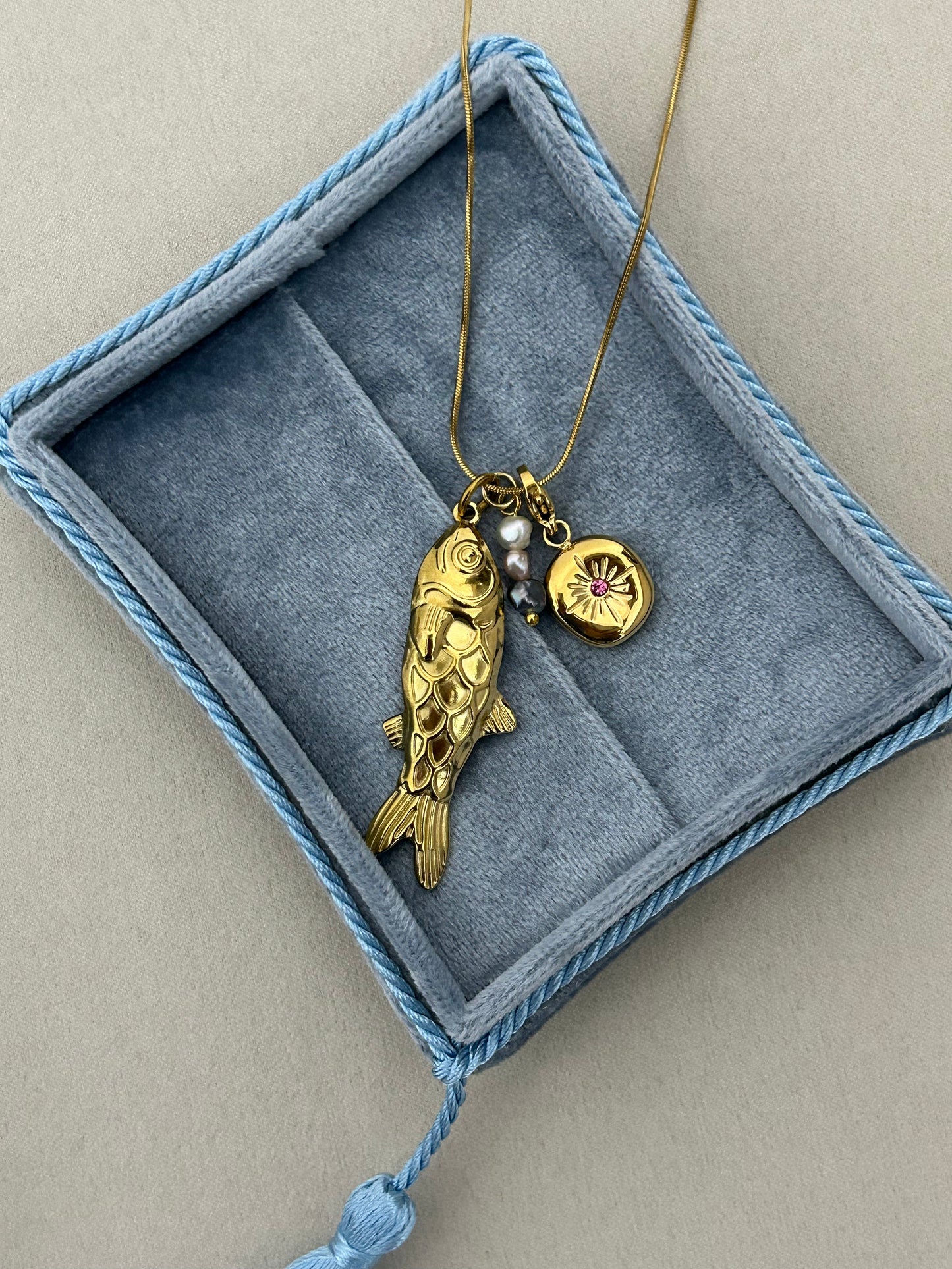 Whispering Koi Fish Necklace