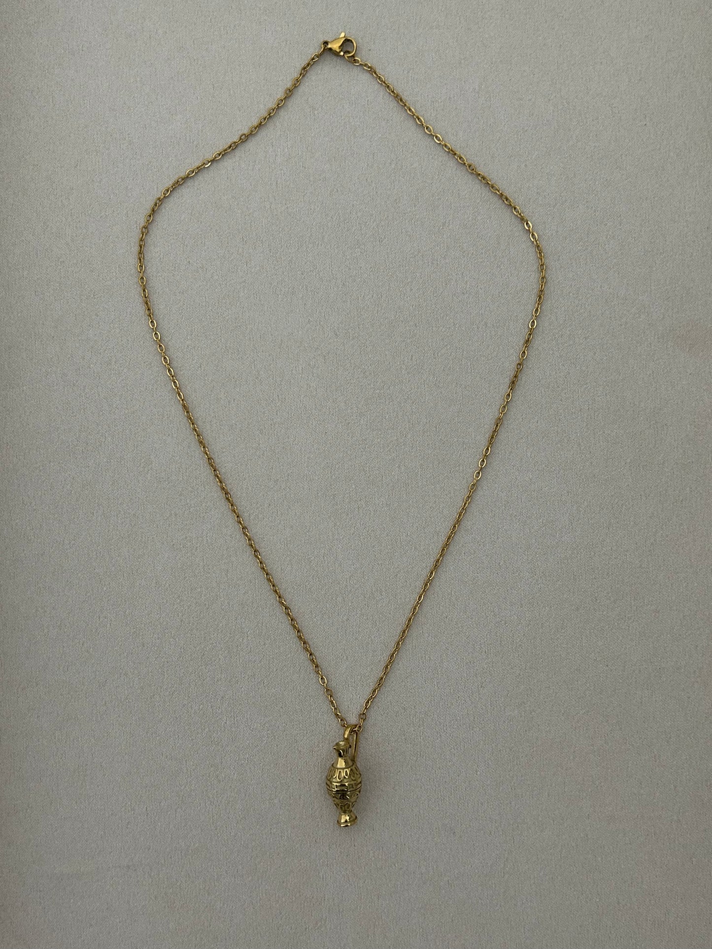 Golden Amphora Necklace
