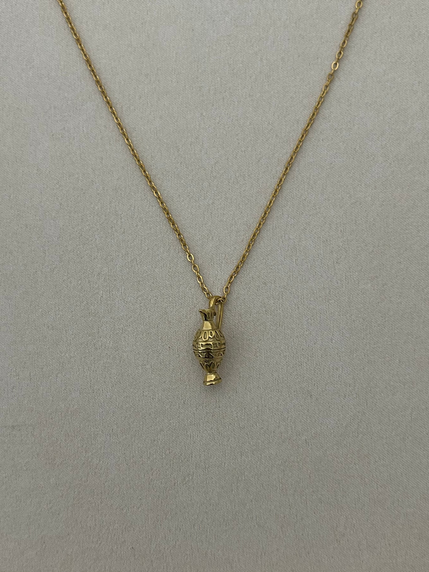 Golden Amphora Necklace