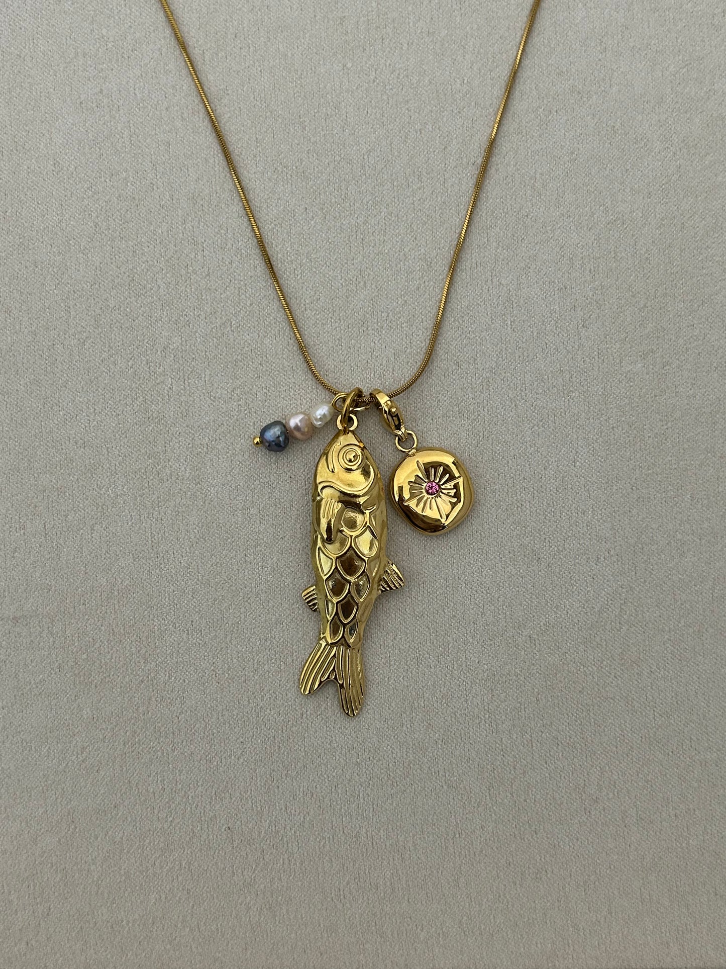 Whispering Koi Fish Necklace