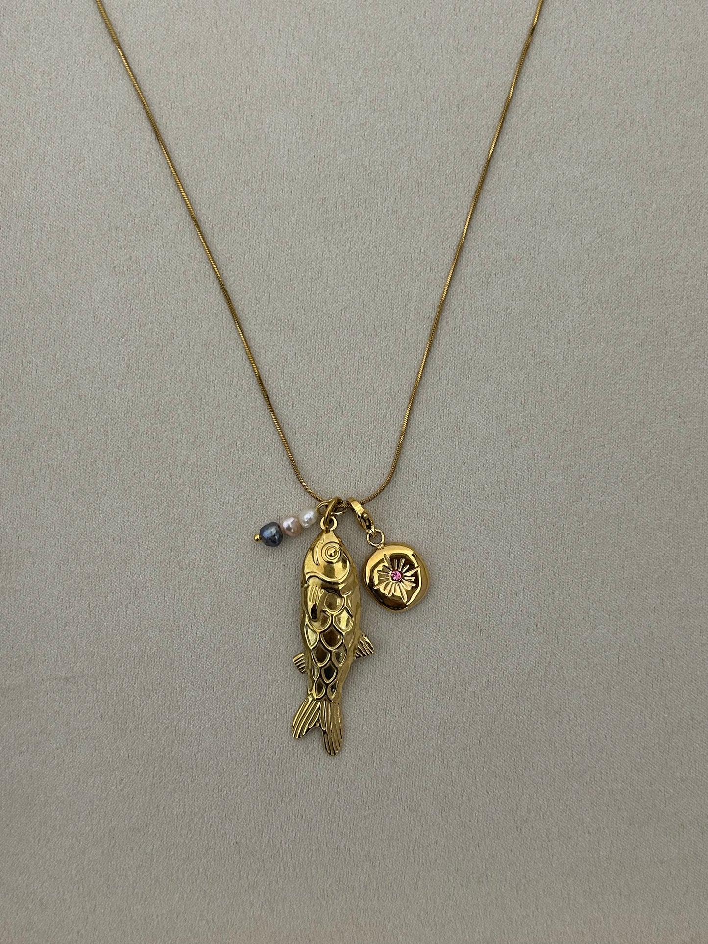 Whispering Koi Fish Necklace