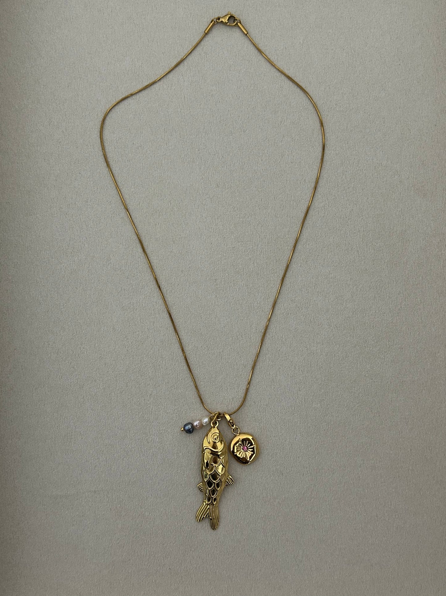 Whispering Koi Fish Necklace