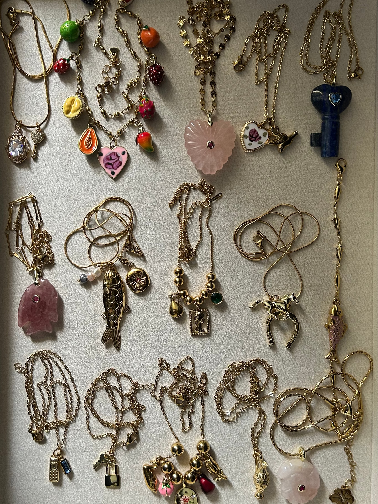 Golden Amphora Necklace