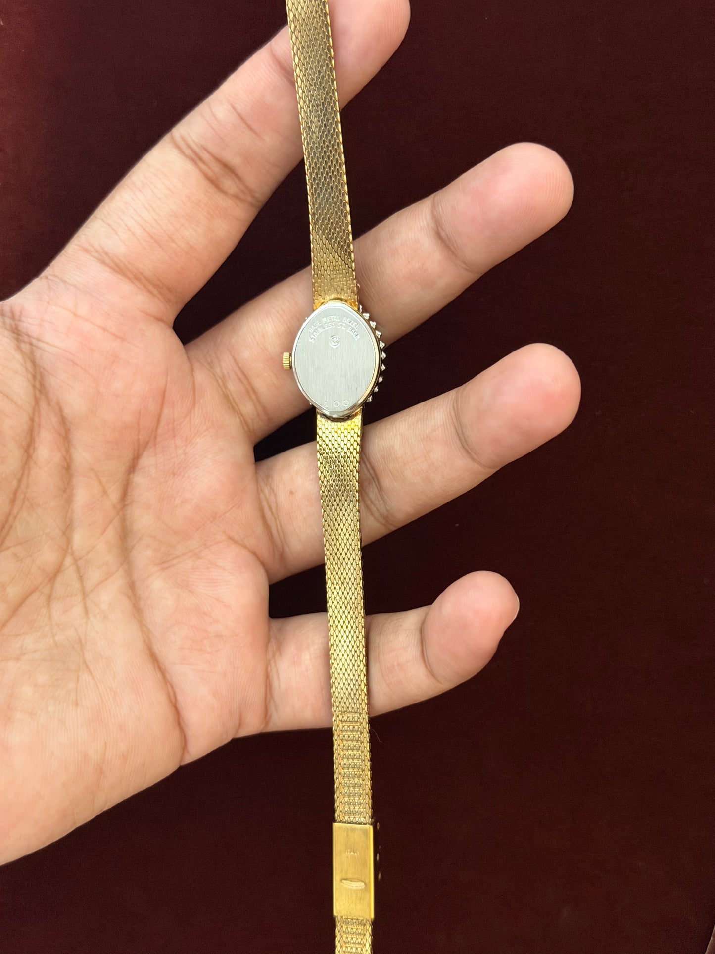 Rare Vintage Deauville Armitron Stone Watch