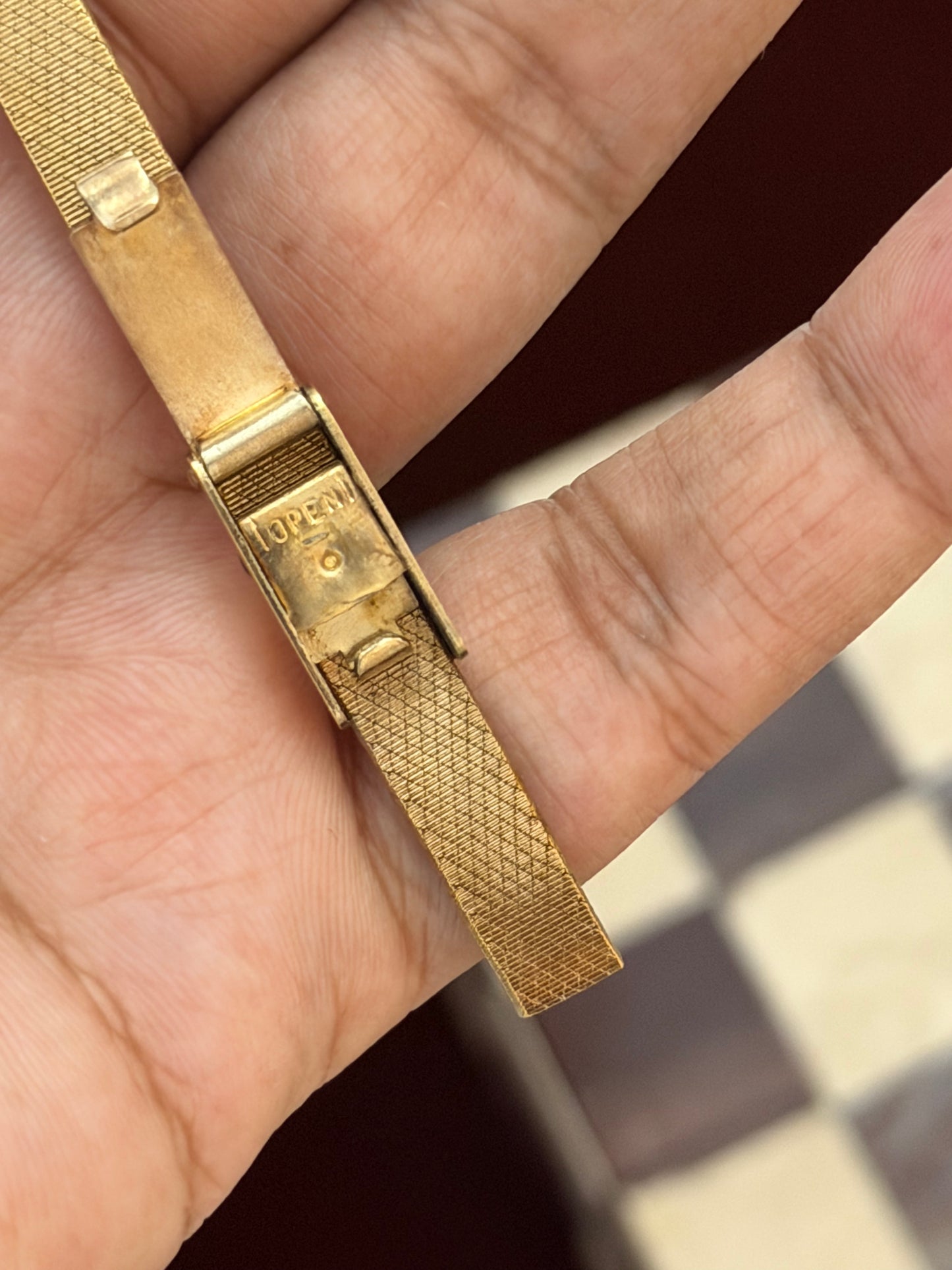 Rare Vintage Deauville Armitron Stone Watch