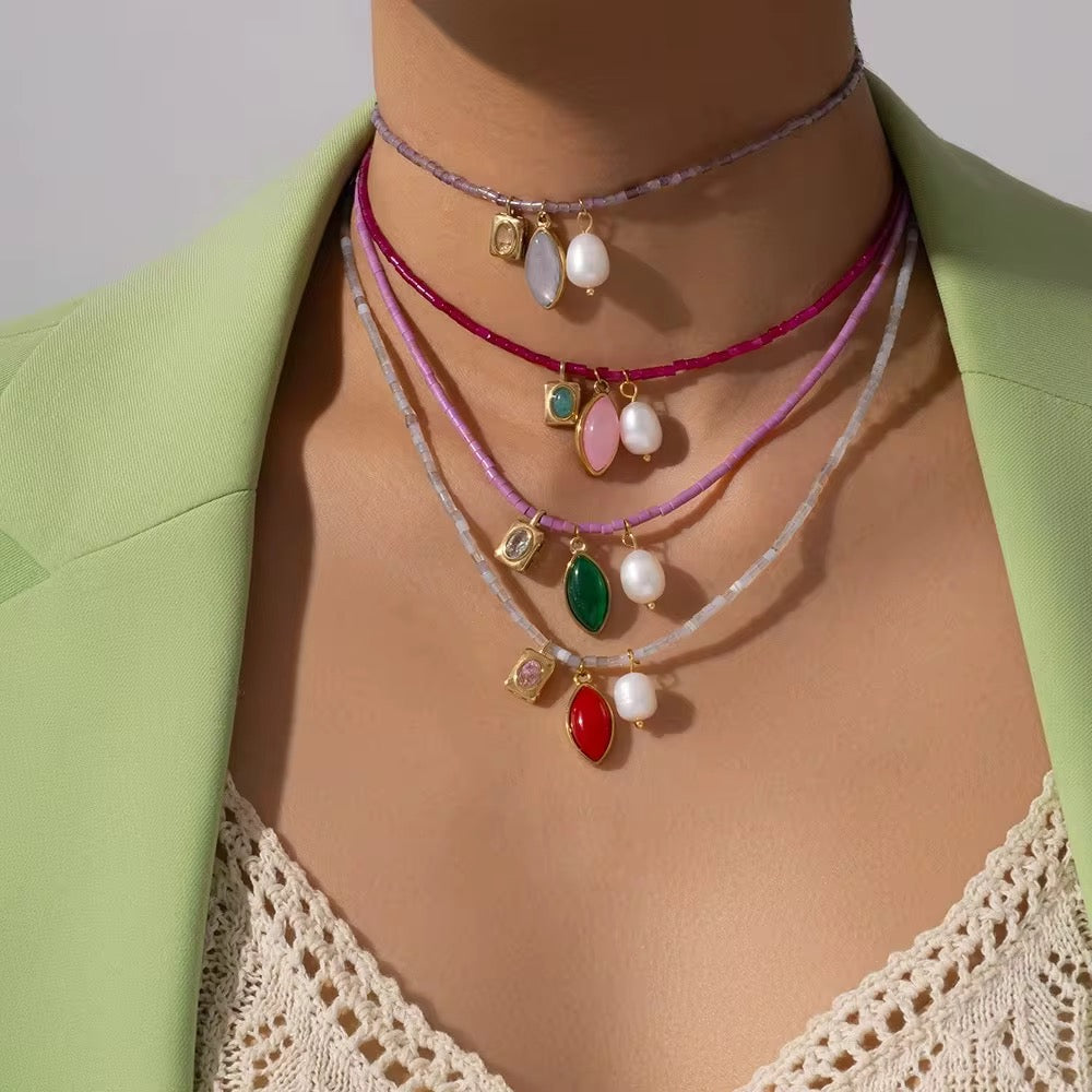 Lavender Meadow Necklace