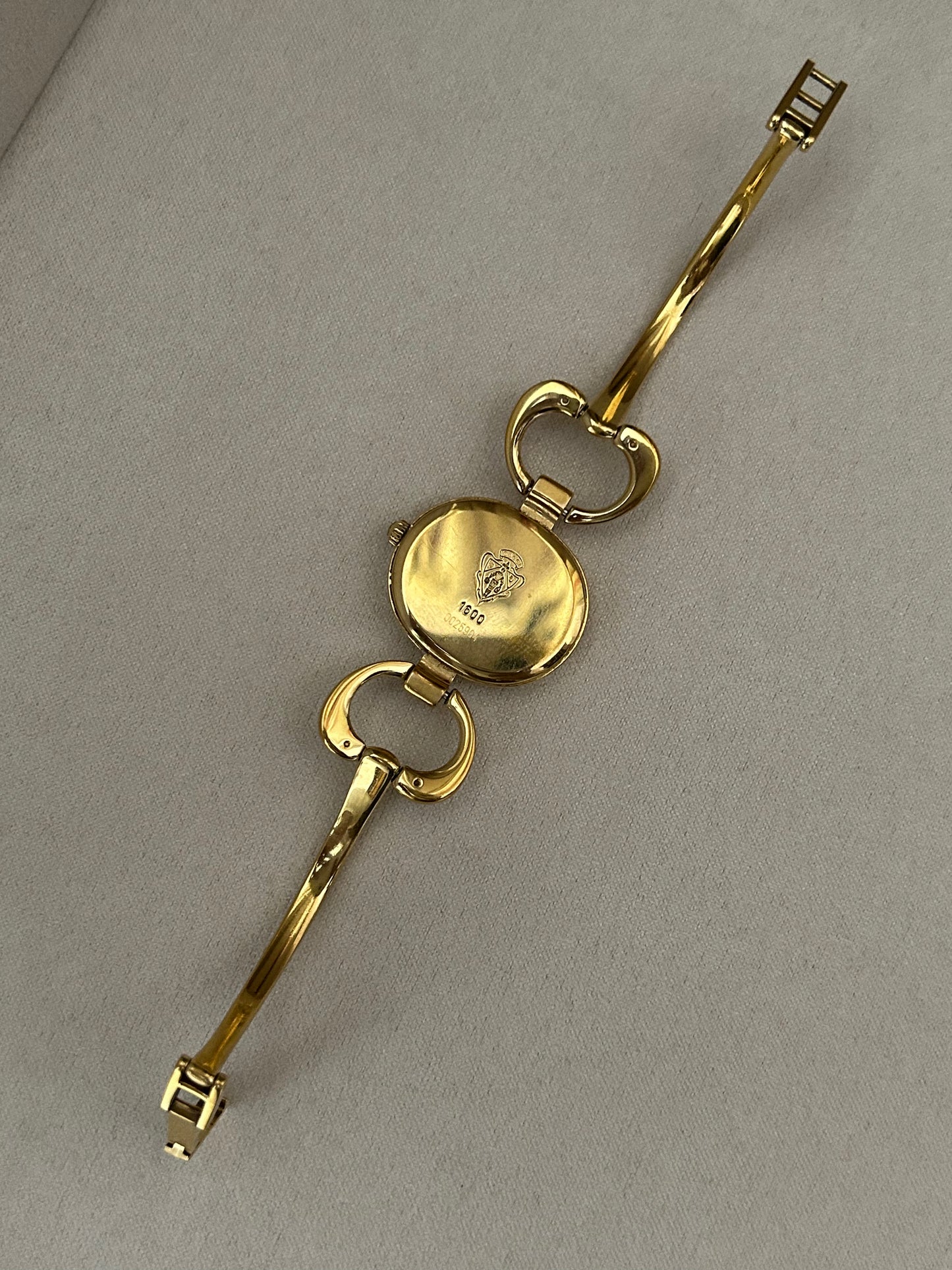 Gucci 1600 Gold Plated Mop Dial Vintage Watch