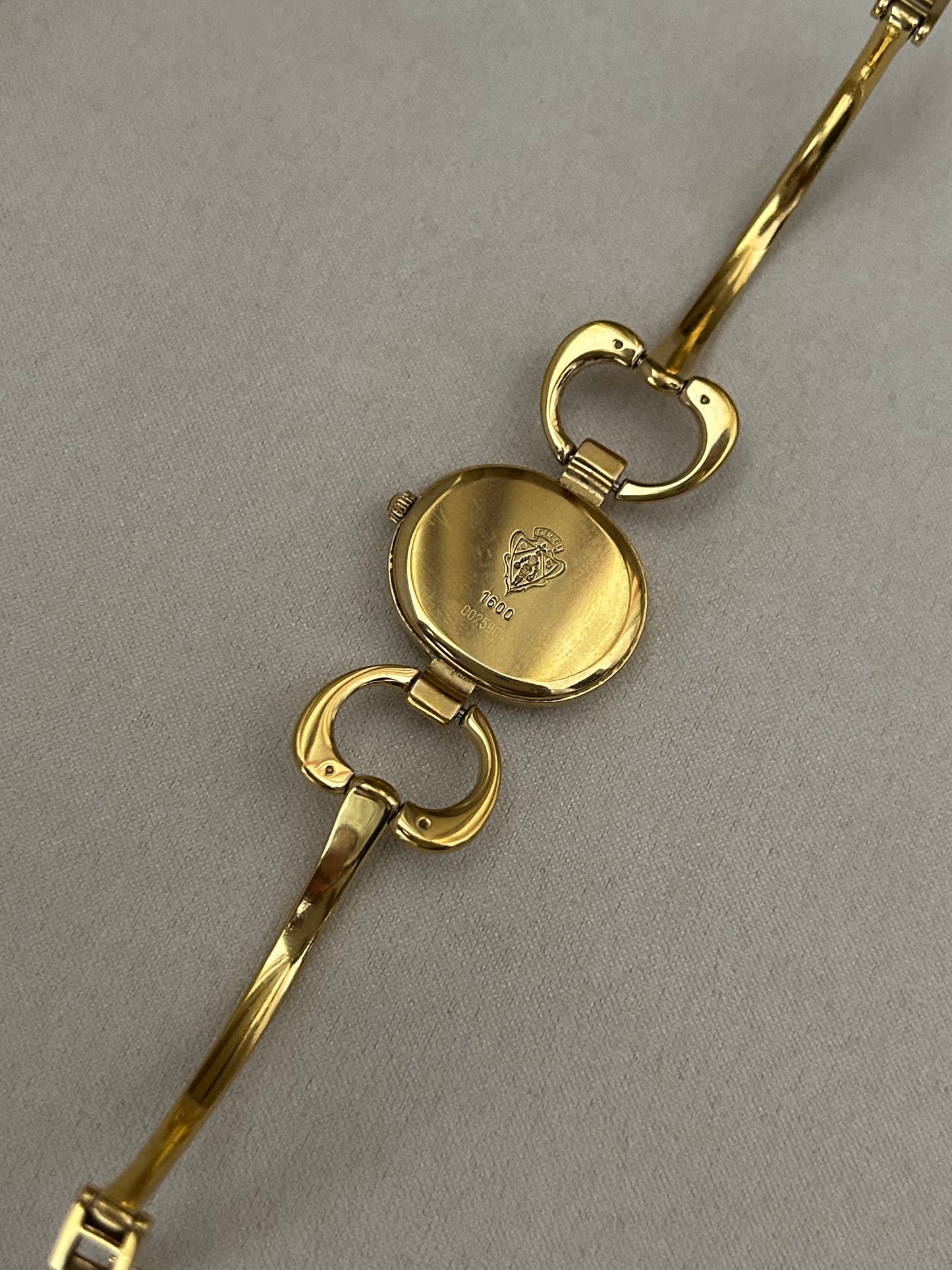 Gucci 1600 Gold Plated Mop Dial Vintage Watch