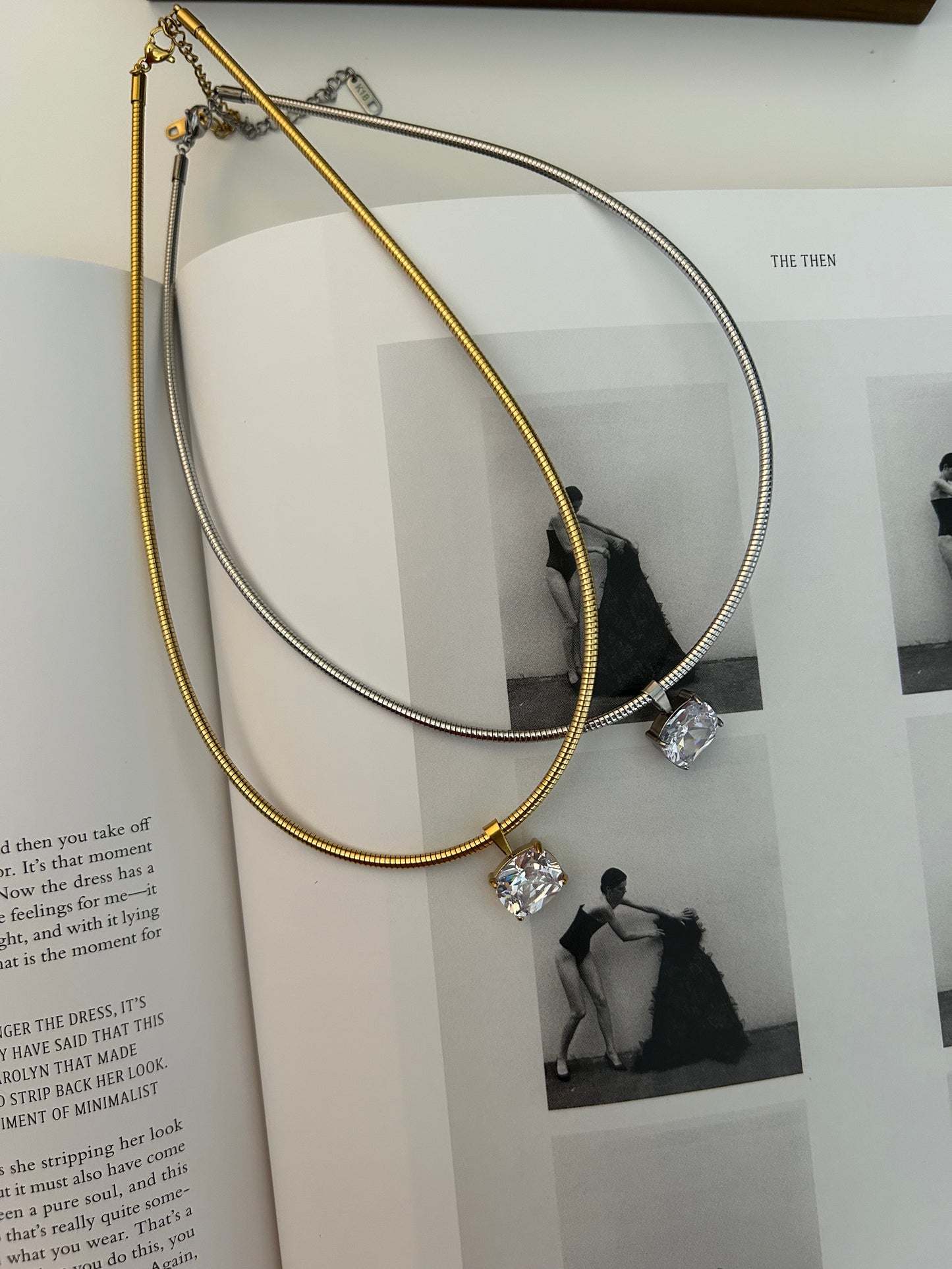 The Margot Solitaire Necklace