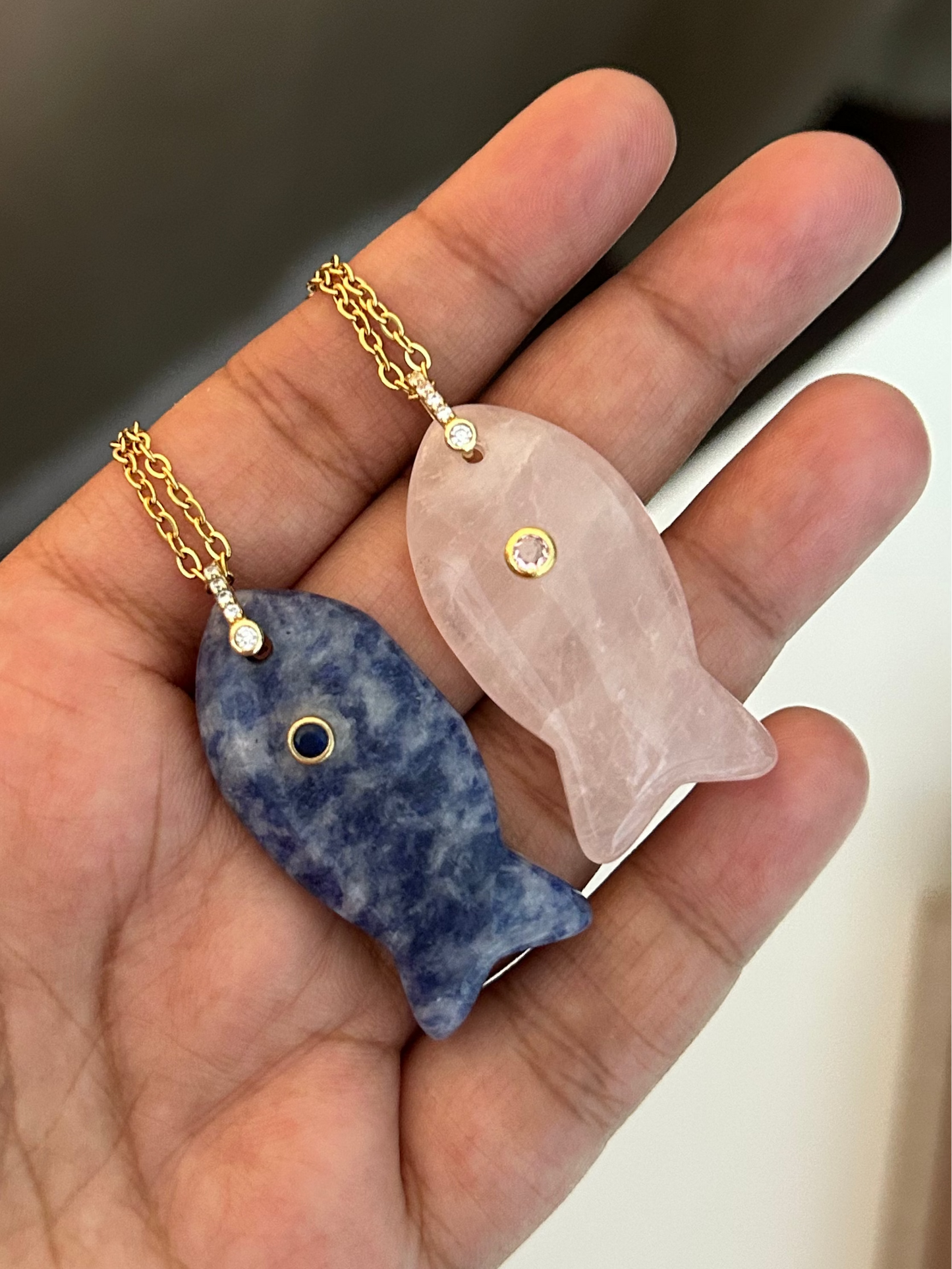 Matsya Sodalite Gemstone Necklace