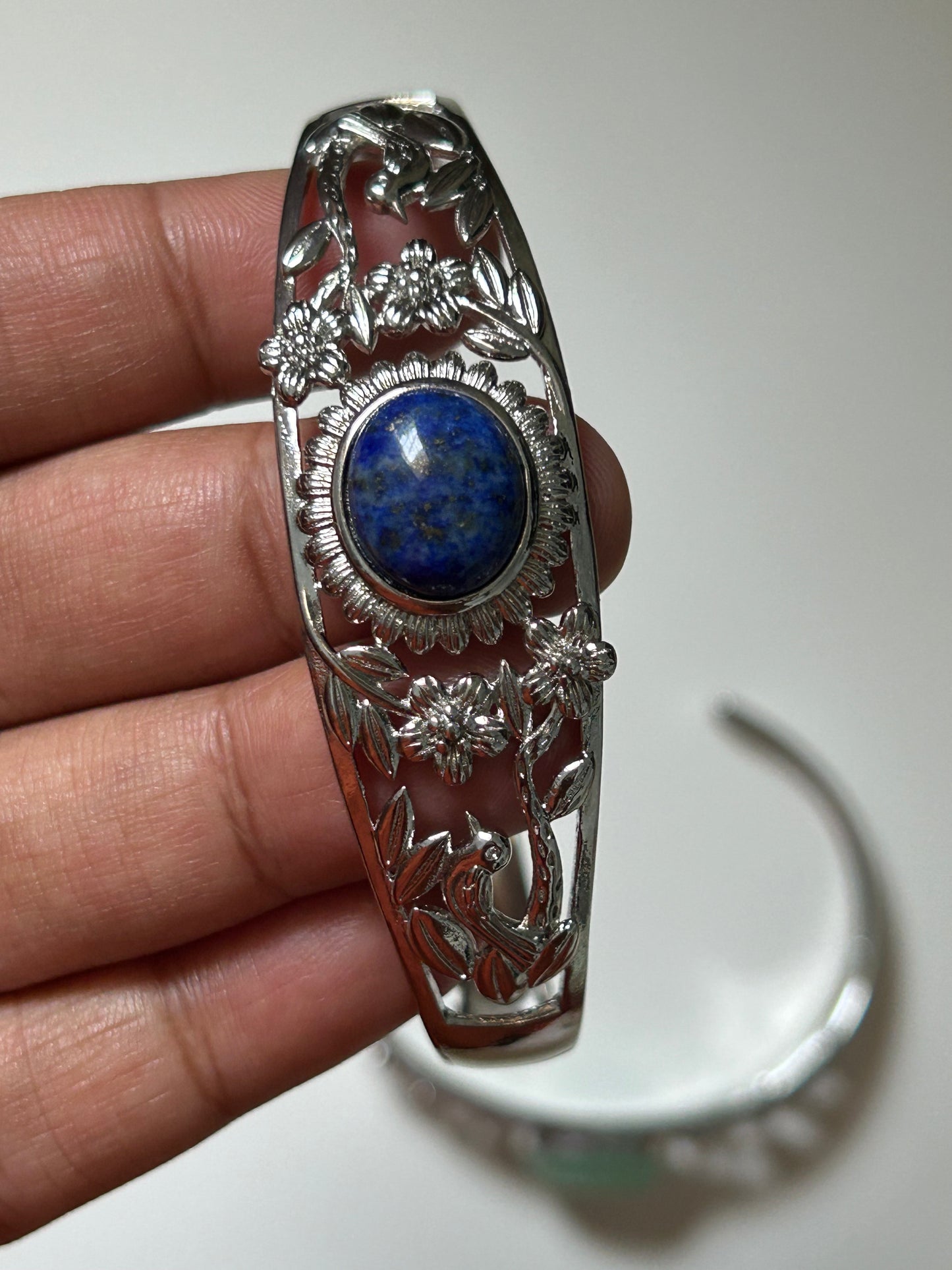 Aviary Lapis Cuff