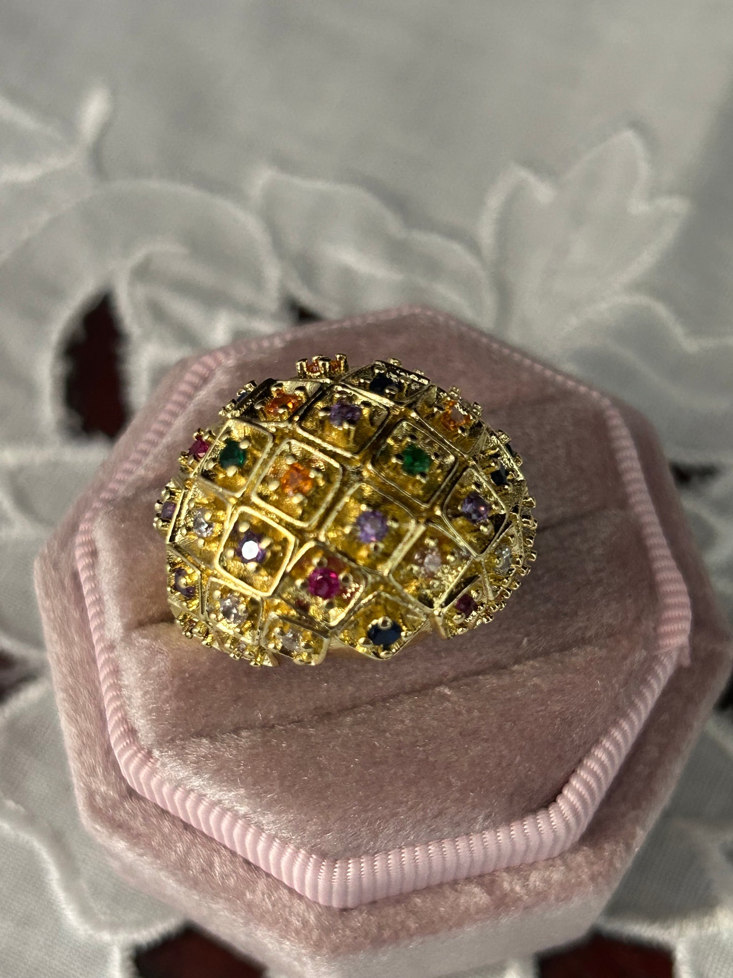 Rangrez Dome Cuff Ring
