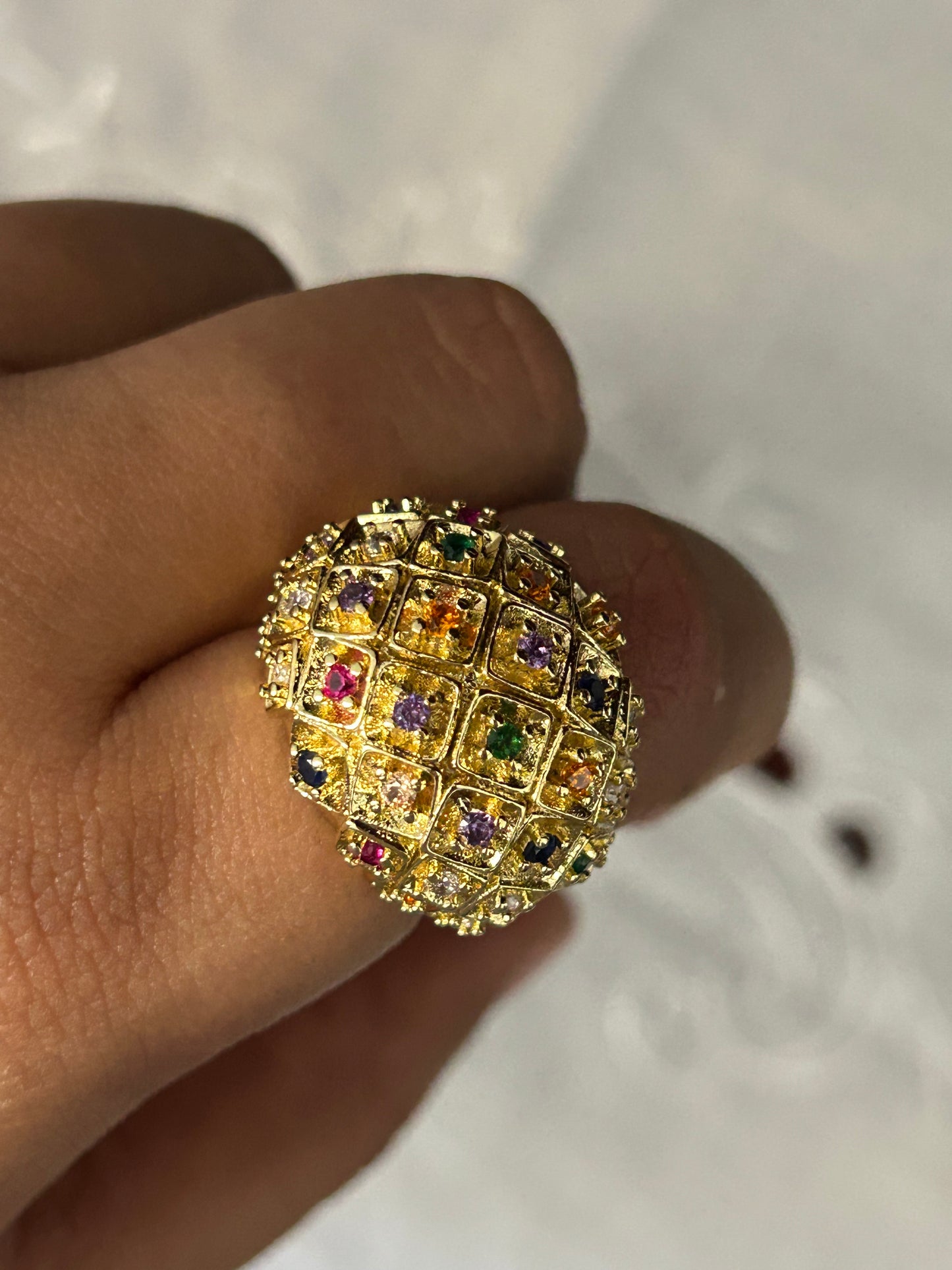 Rangrez Dome Cuff Ring