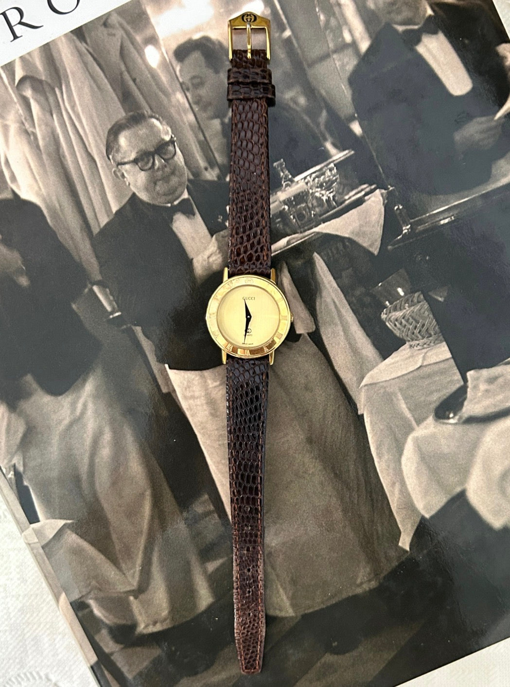 80s Gucci 3001L Ladies Vintage Quartz Watch