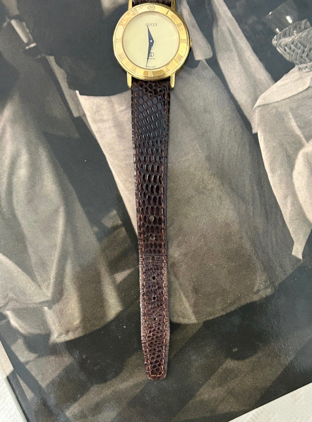 80s Gucci 3001L Ladies Vintage Quartz Watch