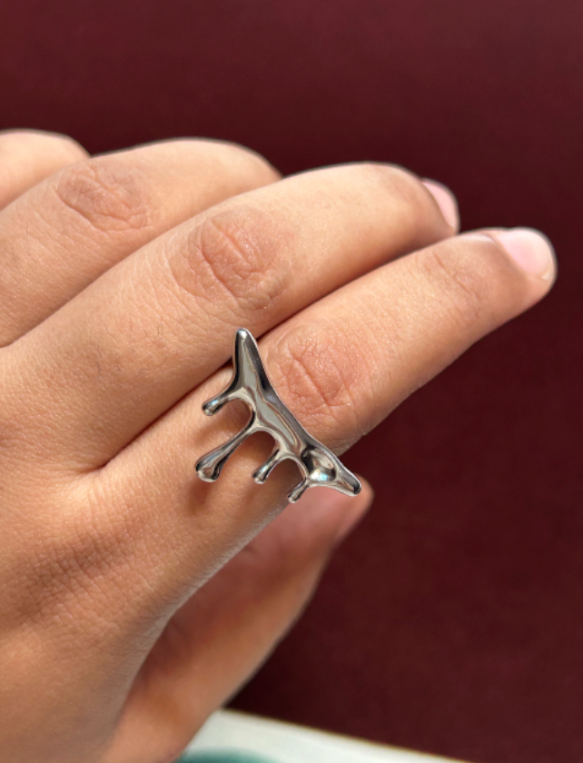 Melt Stainless Steel Ring