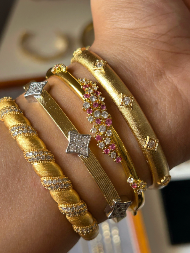 Imperial Reverie Bangle Bracelet