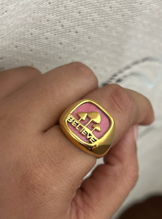 Believe StainlessSteel Ring