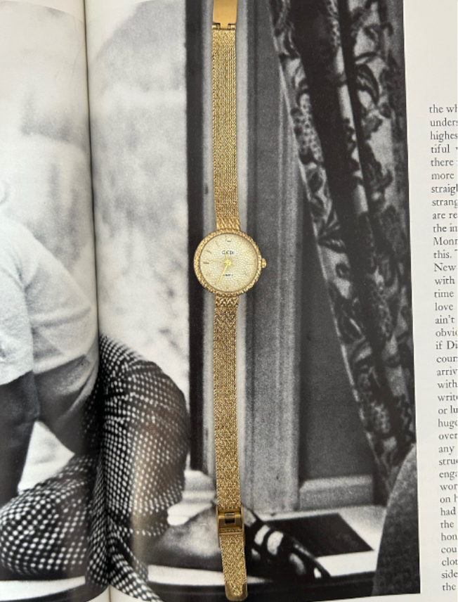 Elise 70s Style Mesh Watch