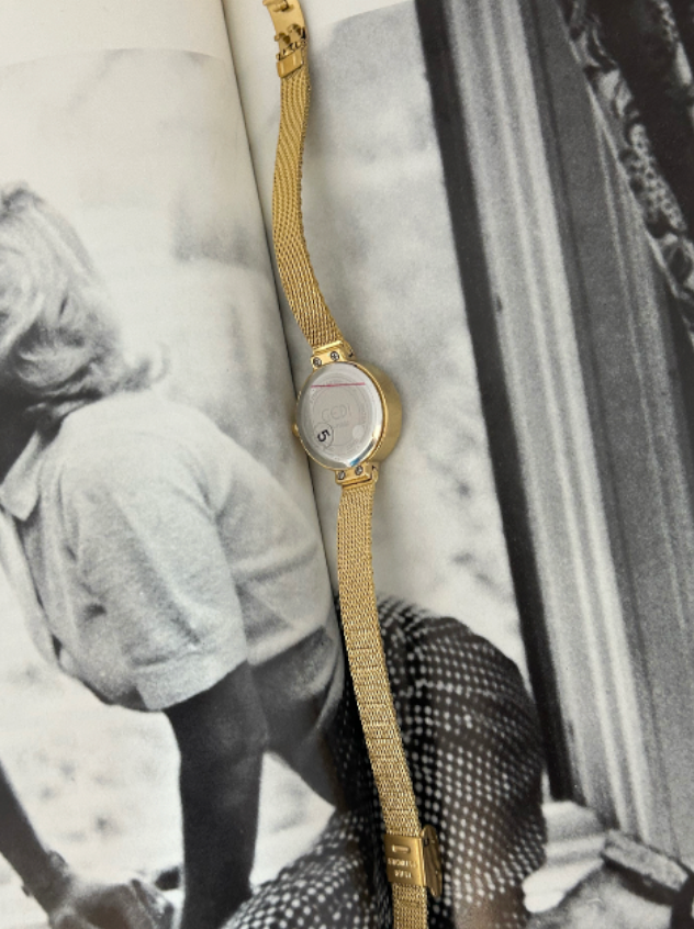 Elise 70s Style Mesh Watch