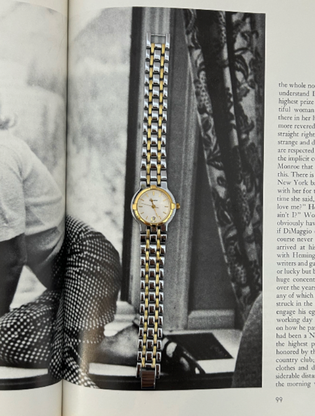 Cressida (Displays Date) Watch - Dual Tone