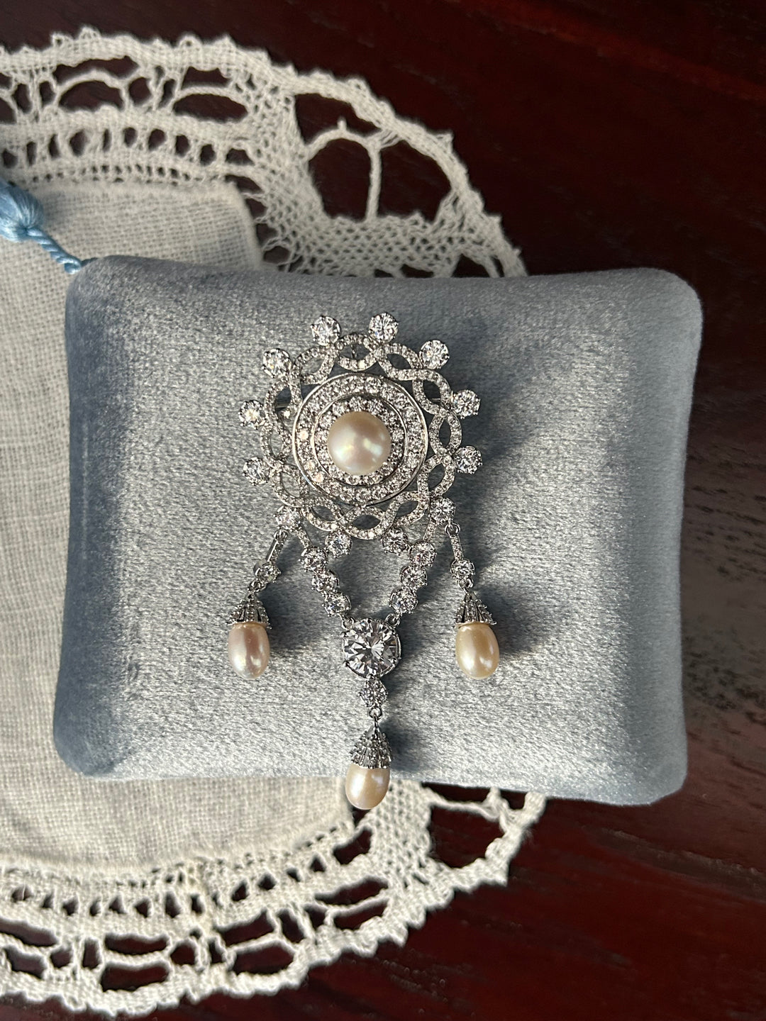 Royal Pearl Archive Brooch