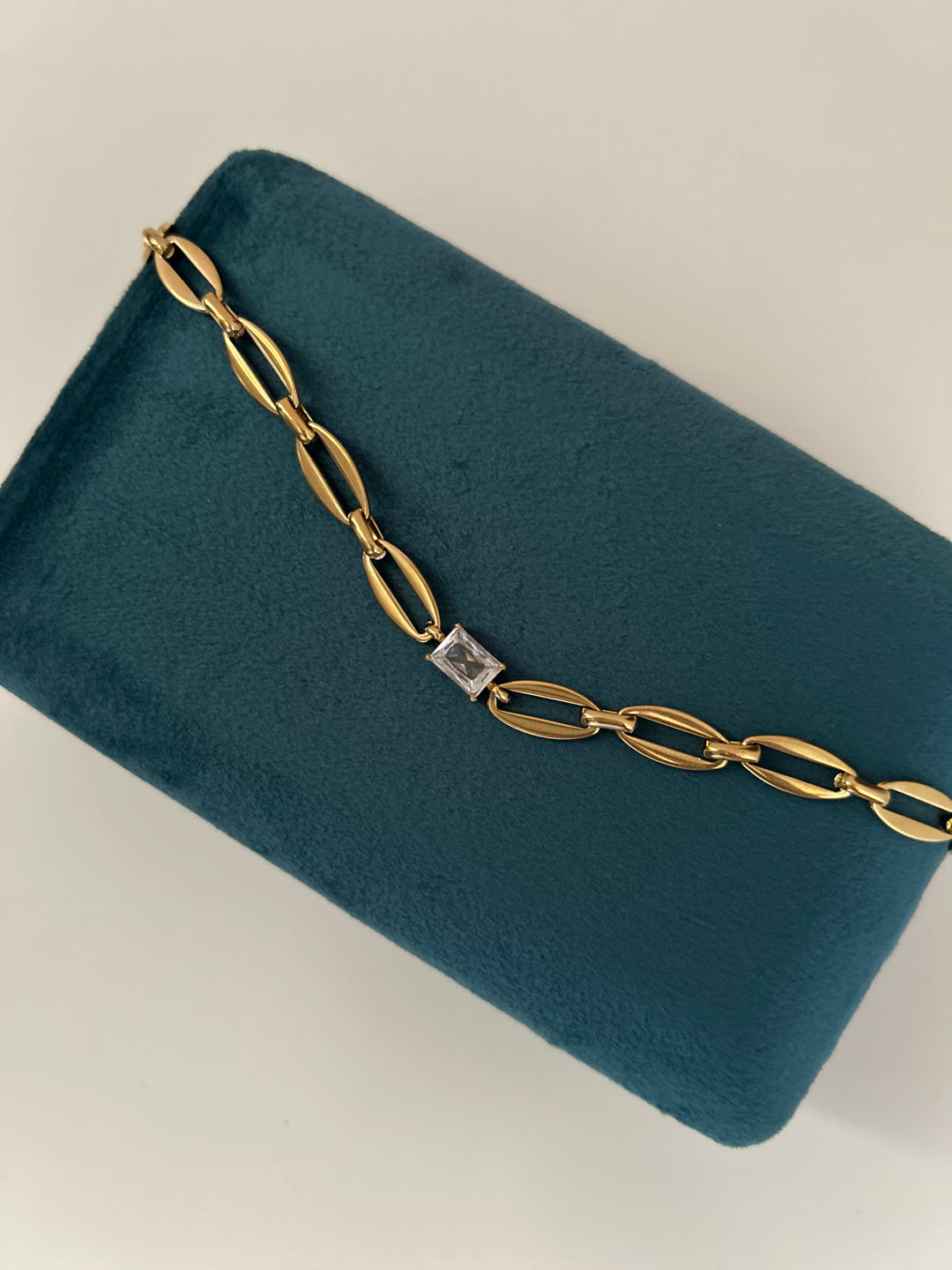 Antonette Zircon Gold Plated Bracelet