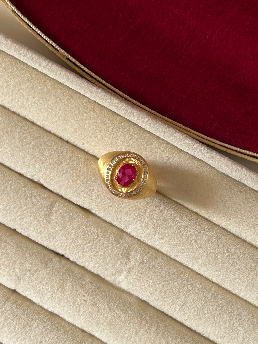 Symphony Gem Cuff Ring