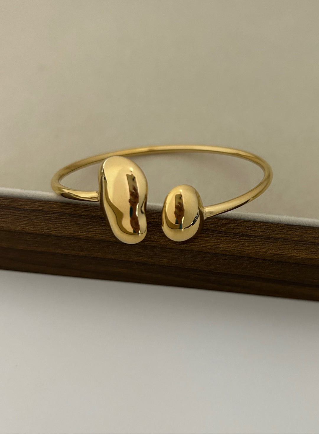Nyla Open Cuff Adjustable Bracelet (Silver & Gold Sold Separately)
